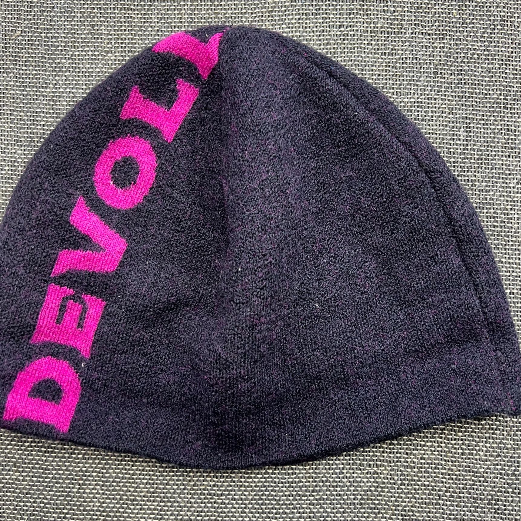 Vintage Devold Beanie Unisex Adults One Size 100% Wool Thermal Purple Winter Knit Hat Size ONE SIZE - 2 Thumbnail