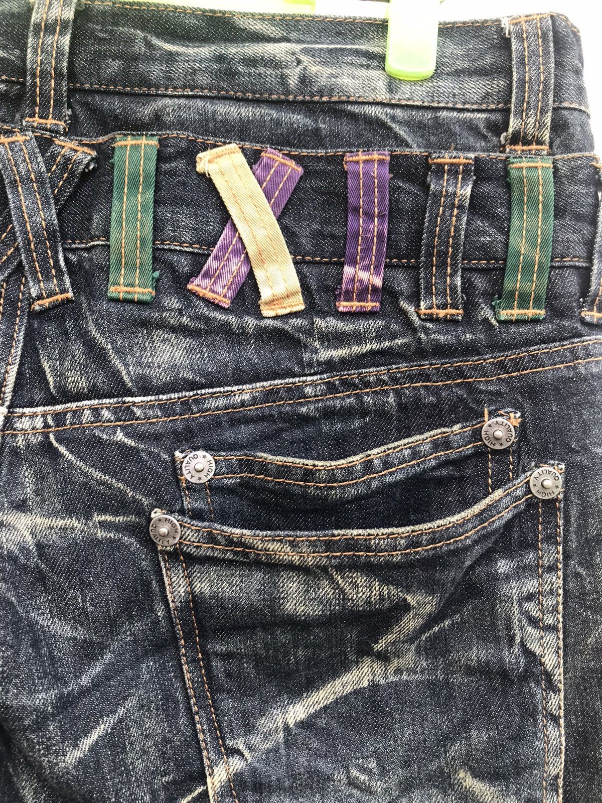 If Six Was Nine × Japanese Brand Nylus Double Waist Denim Size US 32 / EU 48 - 11 Thumbnail
