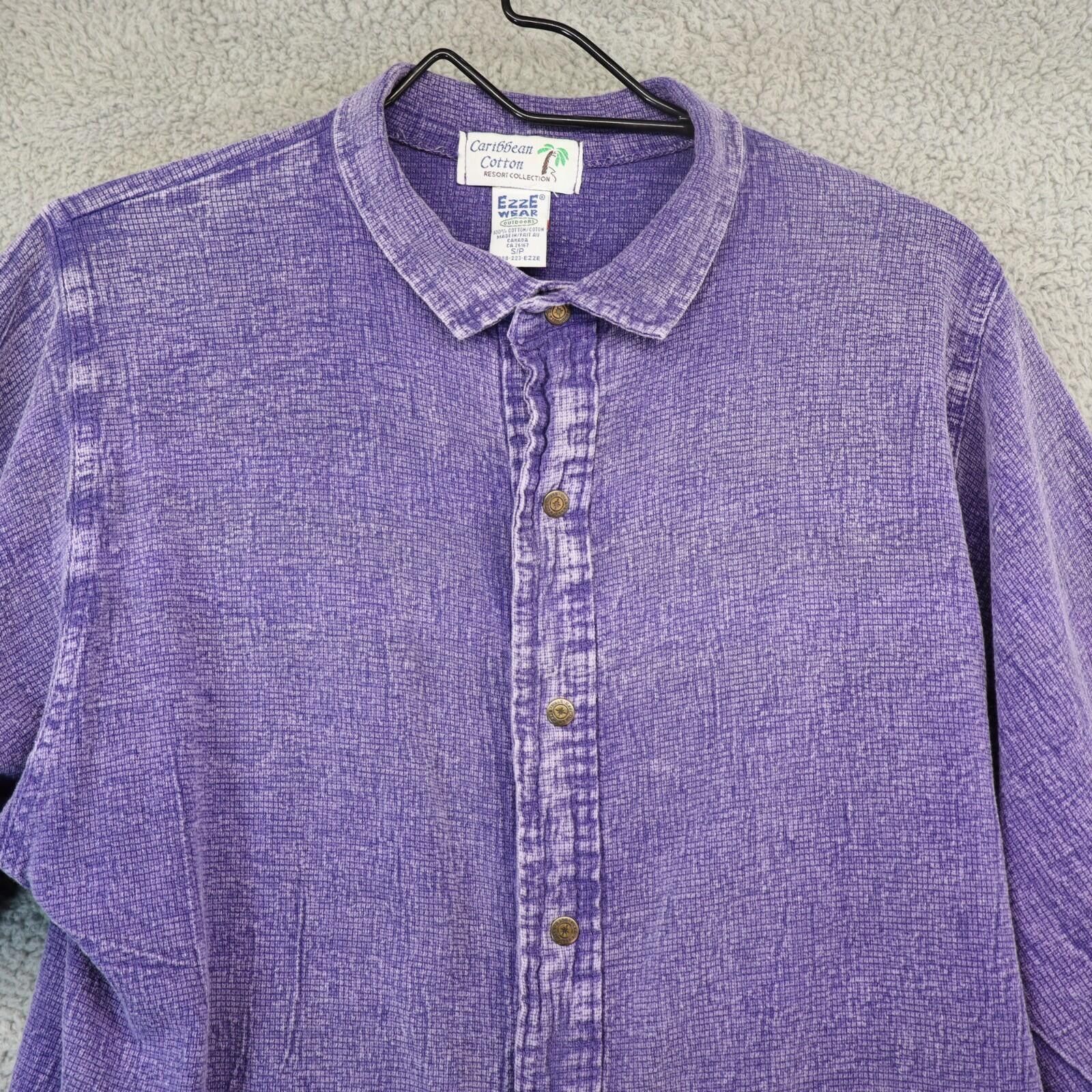 Other VTG 90s Shacket Small Snap Cotton Crinkle Gauze Oversized Size US S / EU 44-46 / 1 - 2 Thumbnail