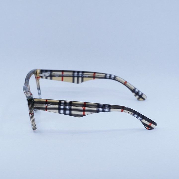 Burberry Burberry BE2411 4122 Eyeglasses Vintage Check 53mm Square Size ONE SIZE - 5 Thumbnail