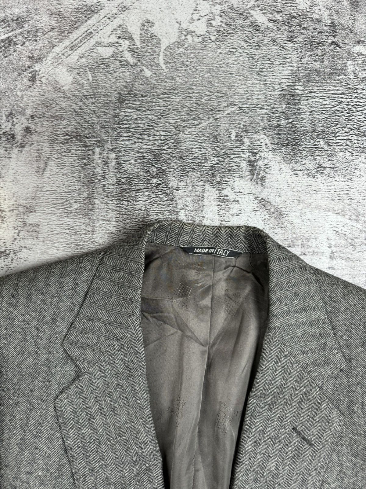 Lanvin Vintage LANVIN Paris Luxury Made in Italy Blazer Jacket Size 46R - 7 Thumbnail