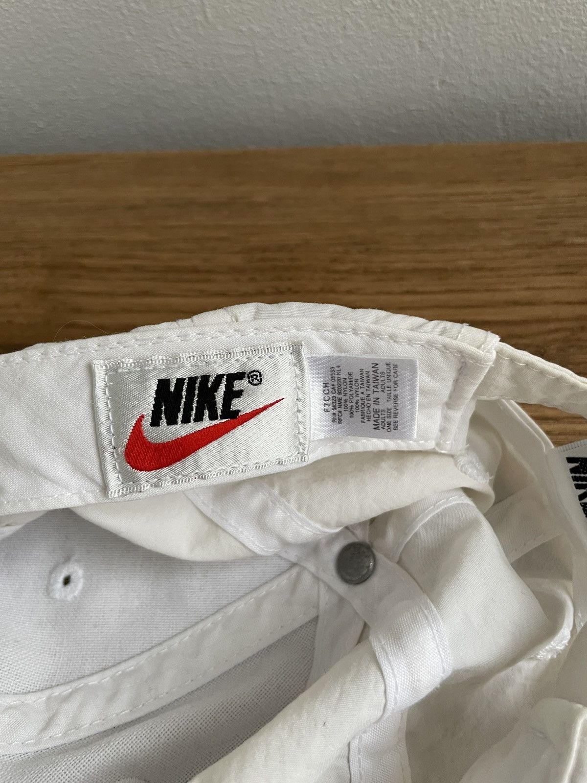 Nike Nike Vintage 90s Hat Cap Baseball Cap Size ONE SIZE - 13 Thumbnail