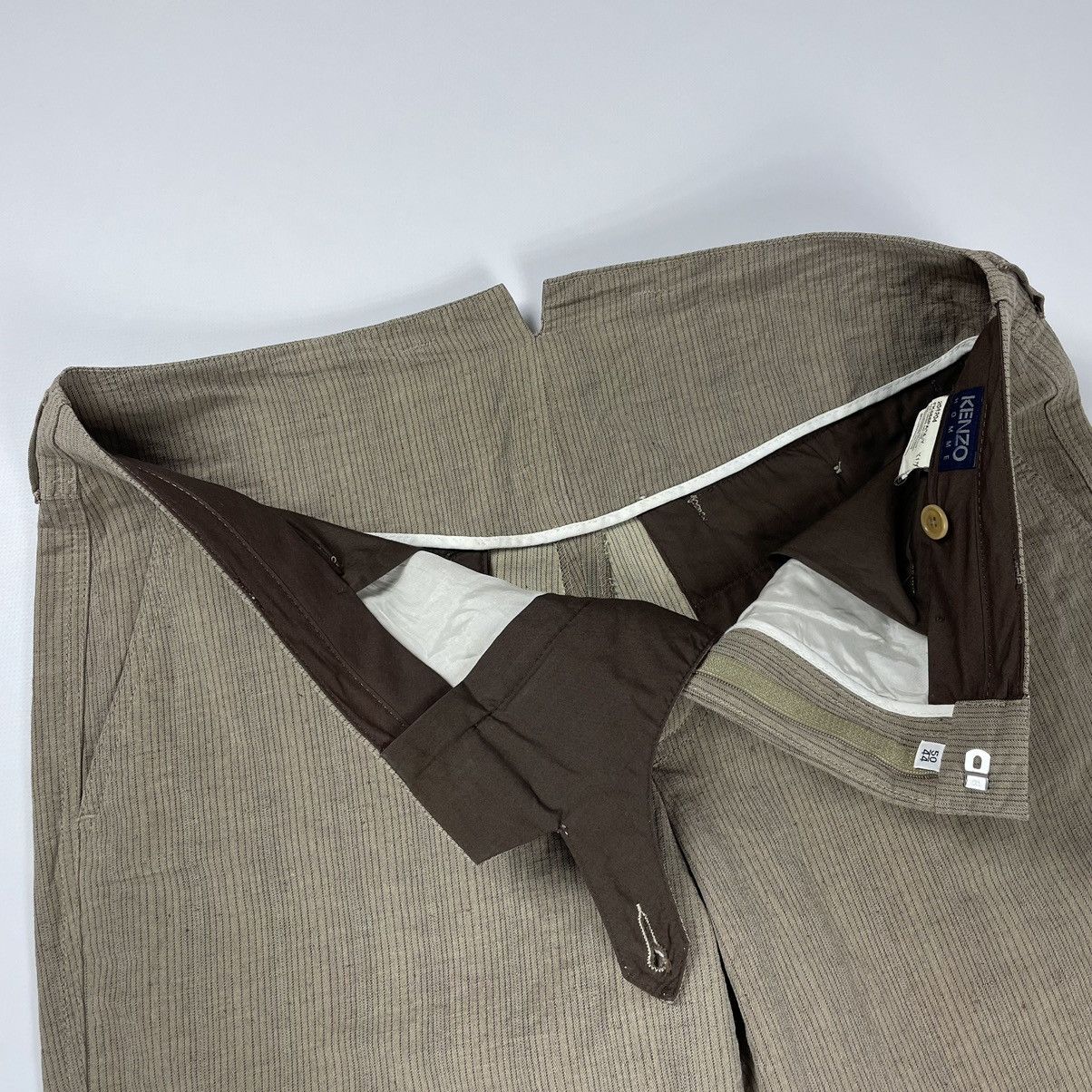 Kenzo Vintage Kenzo Homme Linen Chinos Pants Size US 34 / EU 50 - 11 Thumbnail