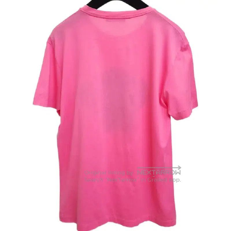 Versace Versace Pink Cotton Logo T-Shirt for Women . Size S / US 4 / IT 40 - 2 Thumbnail