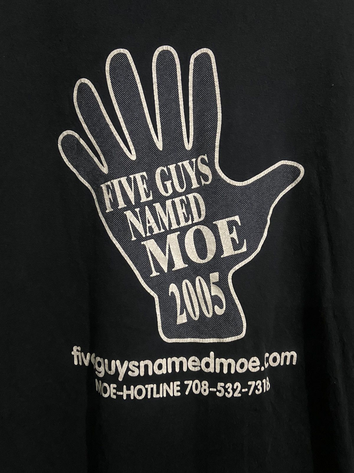 Vintage Vintage Got MOE? black t-shirt xl Size US XL / EU 56 / 4 - 7 Thumbnail