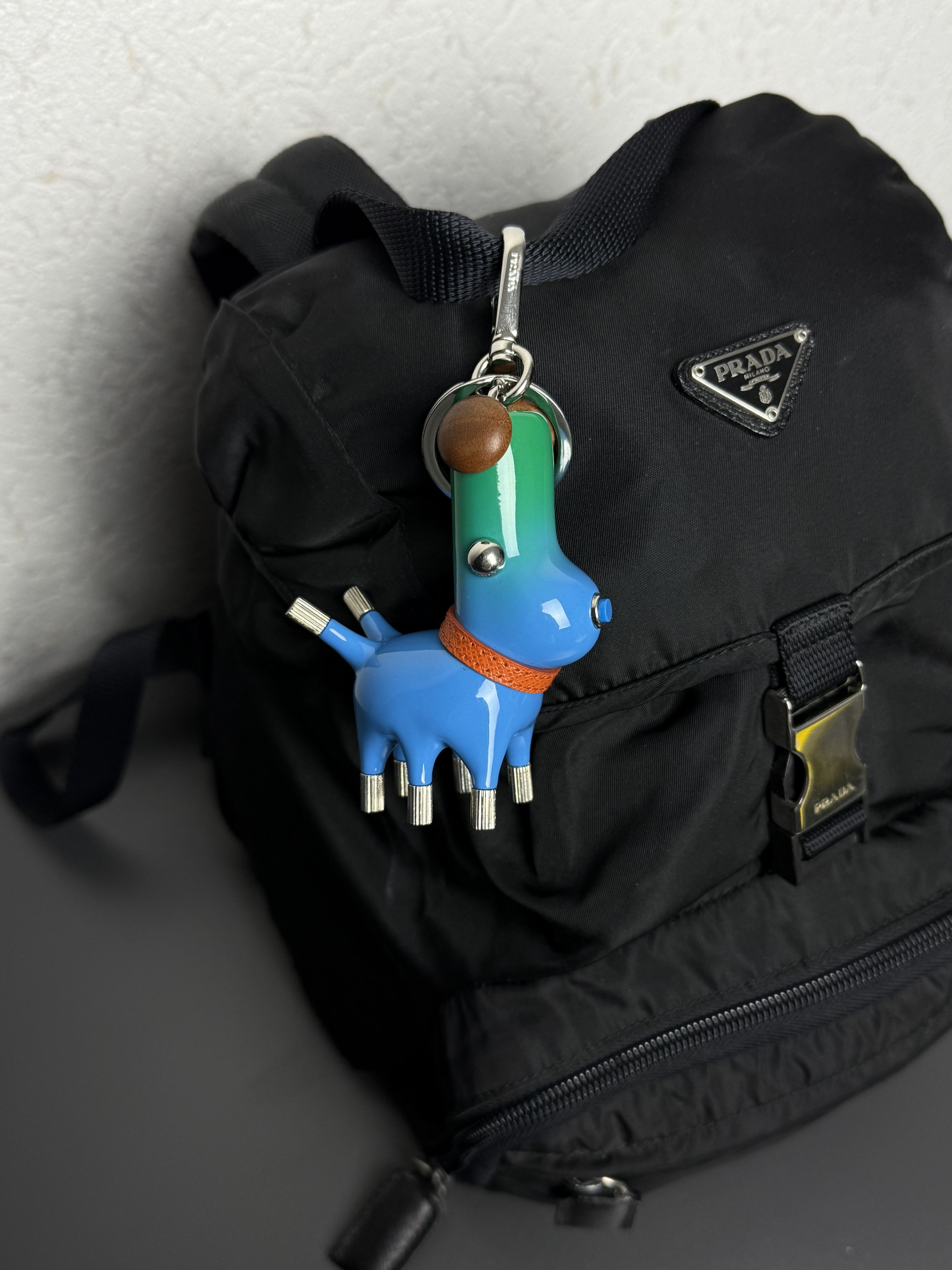 Prada Prada Trick robot dog bag charm keychain Size ONE SIZE - 1 Thumbnail