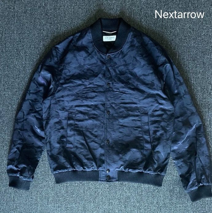 Saint Laurent Paris × Yves Saint Laurent Saint Laurent YSL camouflage Teddy jacket2410-Nextarrow Size US L / EU 52-54 / 3 - 1 Thumbnail