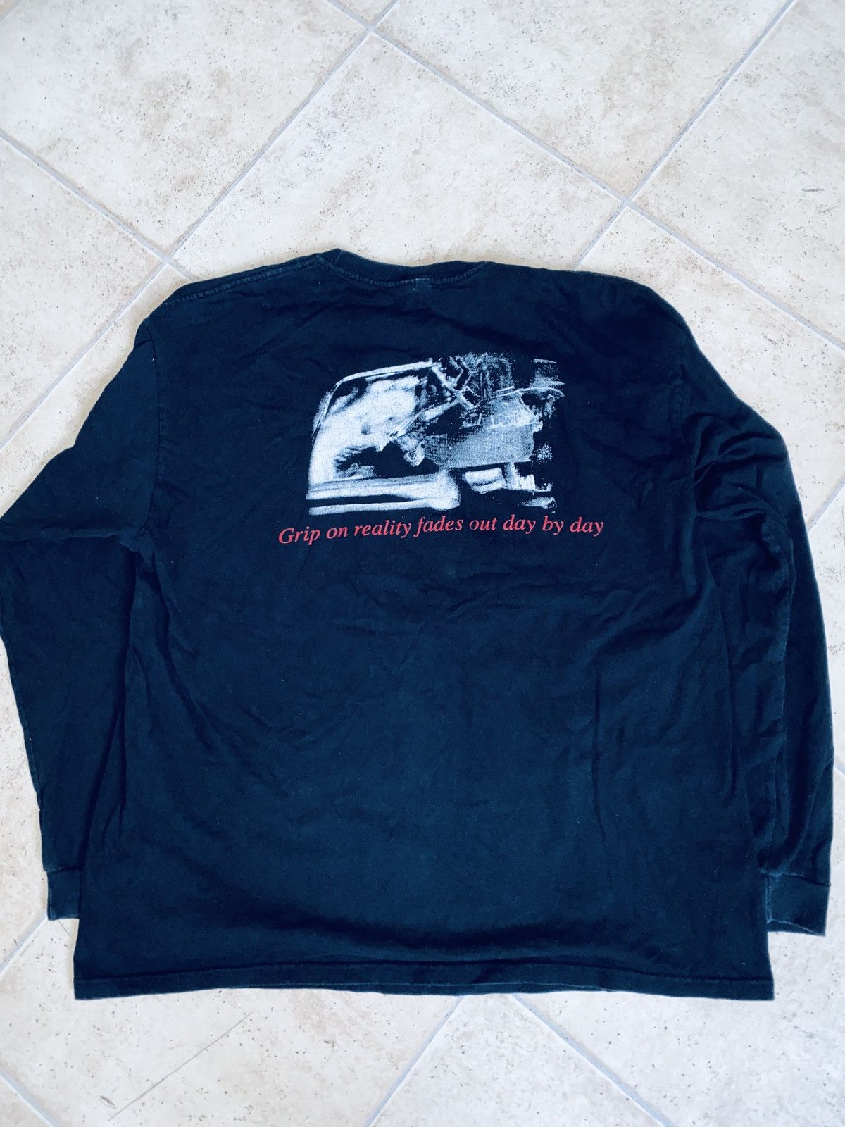 Band Tees Napalm Death 90s Vintage Longsleeve Size US XL / EU 56 / 4 - 3 Thumbnail