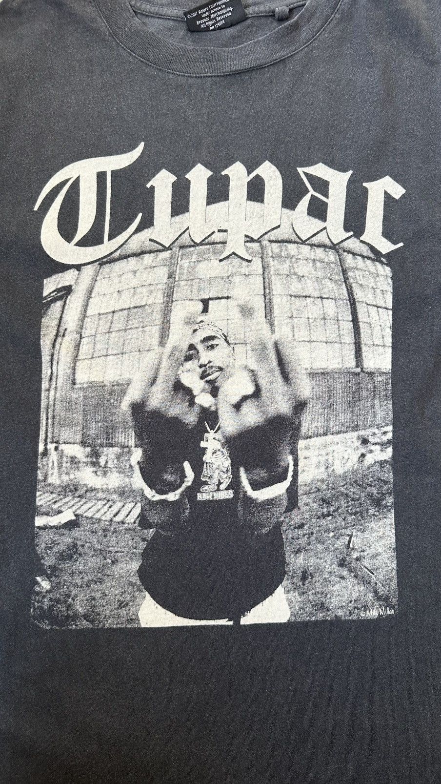 Band Tees 2PAC TUPAC SHAKUR TEE Size US M / EU 48-50 / 2 - 2 Thumbnail