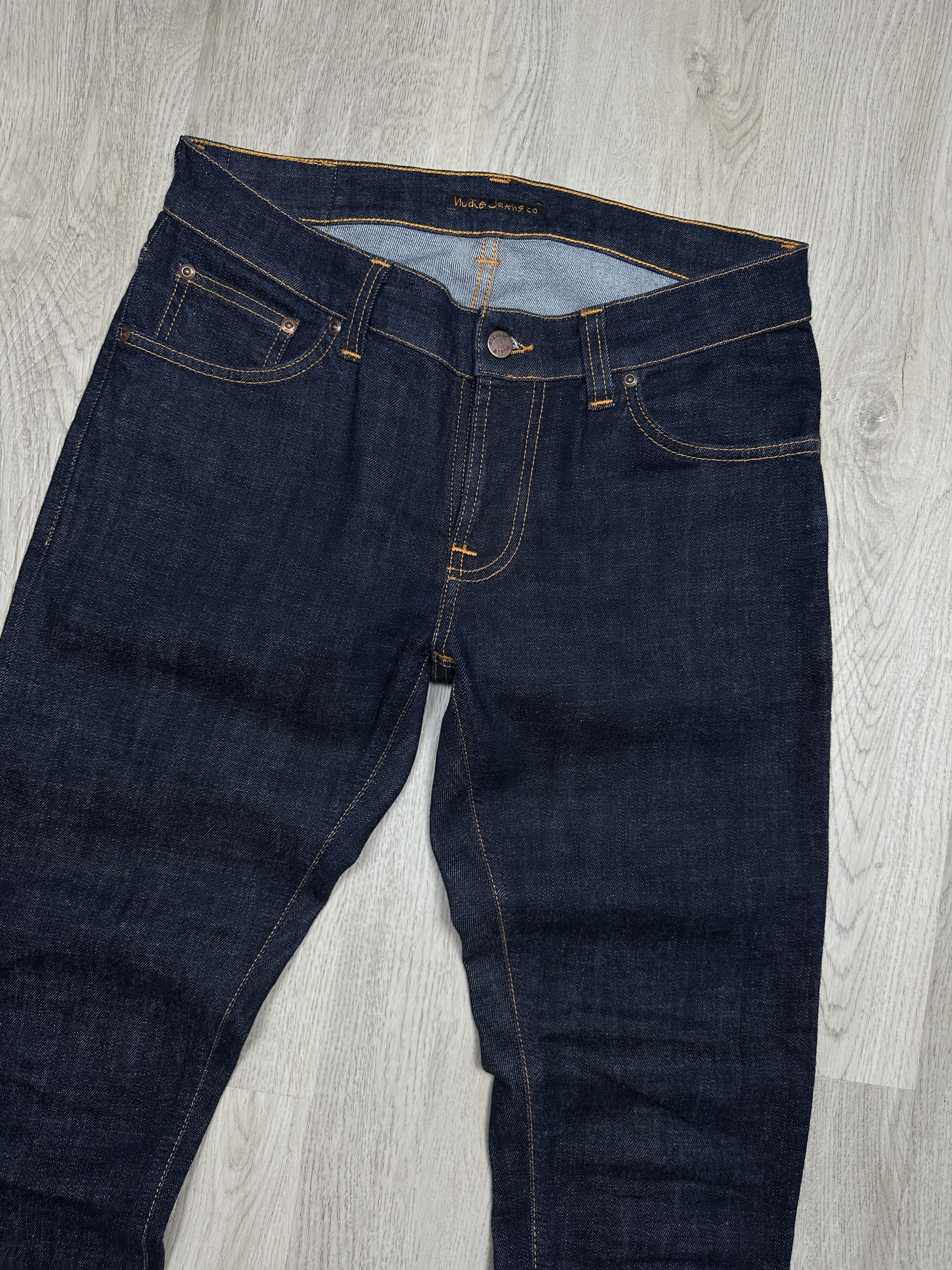 Nudie Jeans Nudie Jeans Vintage Mens Tight Terry Denim Pants Jeans Size US 31 - 5 Thumbnail