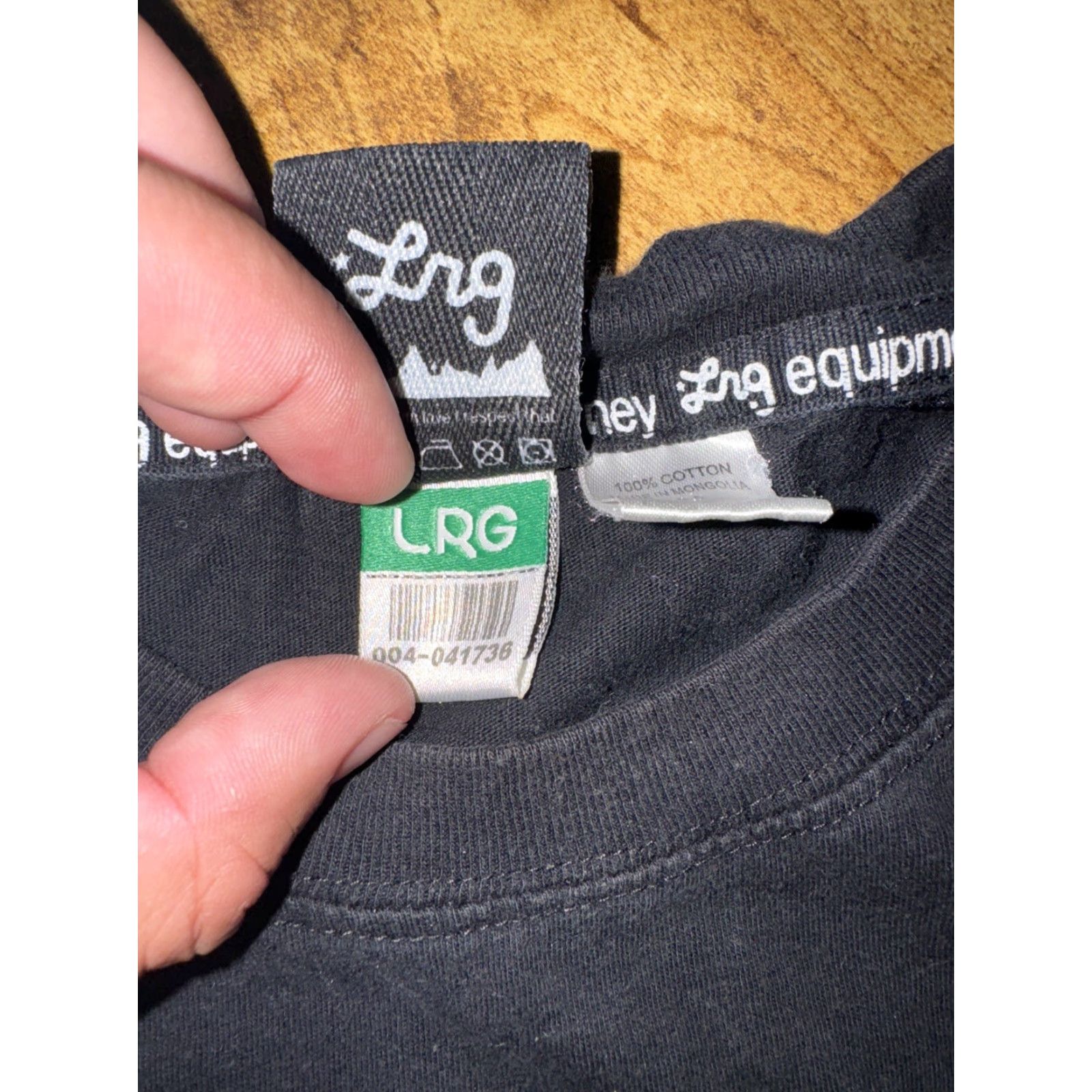 Vintage VINTAGE LRG T-Shirt Black M Streetwear Y2K Band Tee Men Size US M / EU 48-50 / 2 - 5 Thumbnail