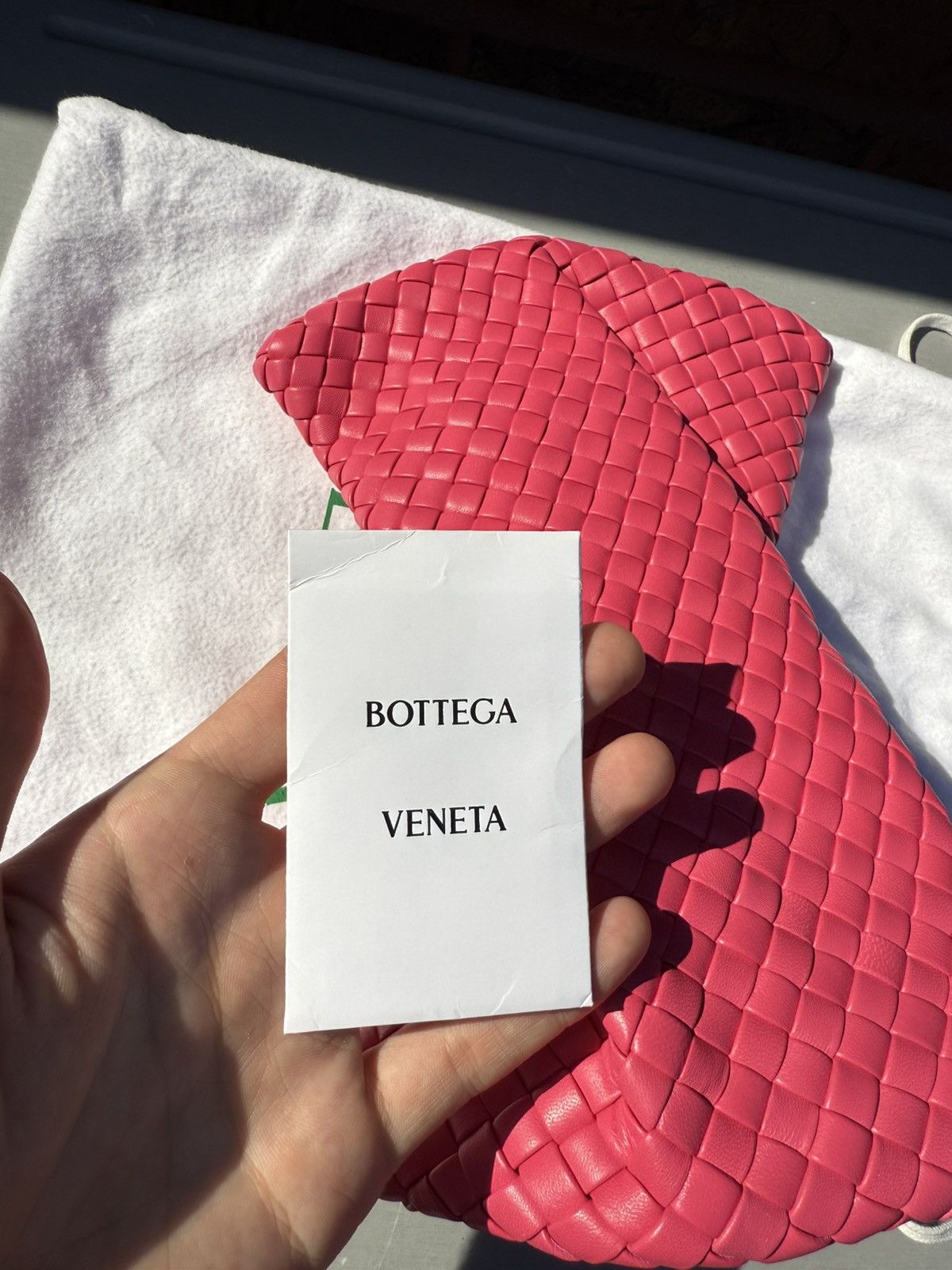 Bottega Veneta Bottega Veneta Lambskin Crisscross Bag Size ONE SIZE - 6 Thumbnail