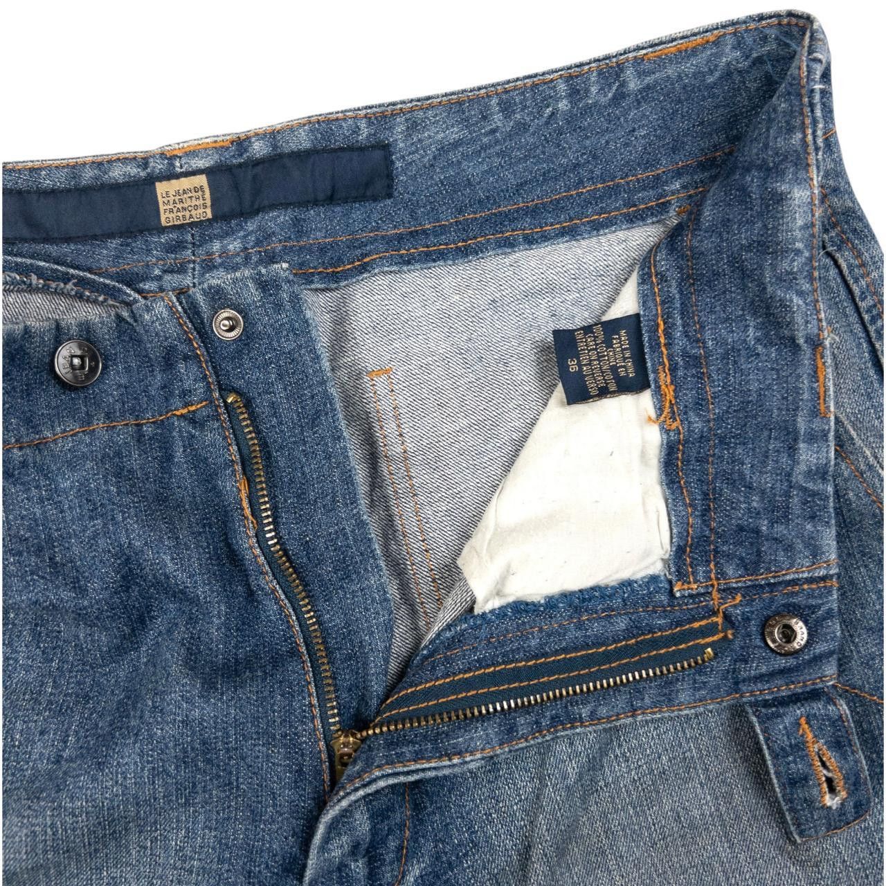 Marithe + Francois Girbaud Marithe + Francois Girbaud Wide Leg Denim Jeans Size W37 Size US 37 - 5 Thumbnail