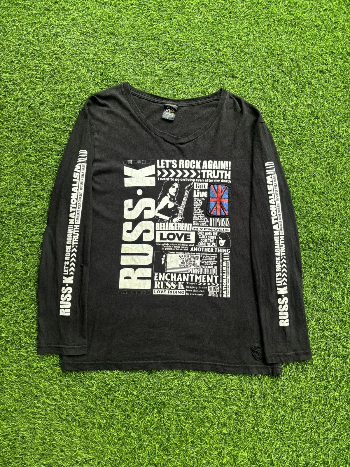 Hysteric Glamour Y2k Russ.k Ifsixwasnine Punk style Longsleeve Size US L / EU 52-54 / 3 - 1 Thumbnail