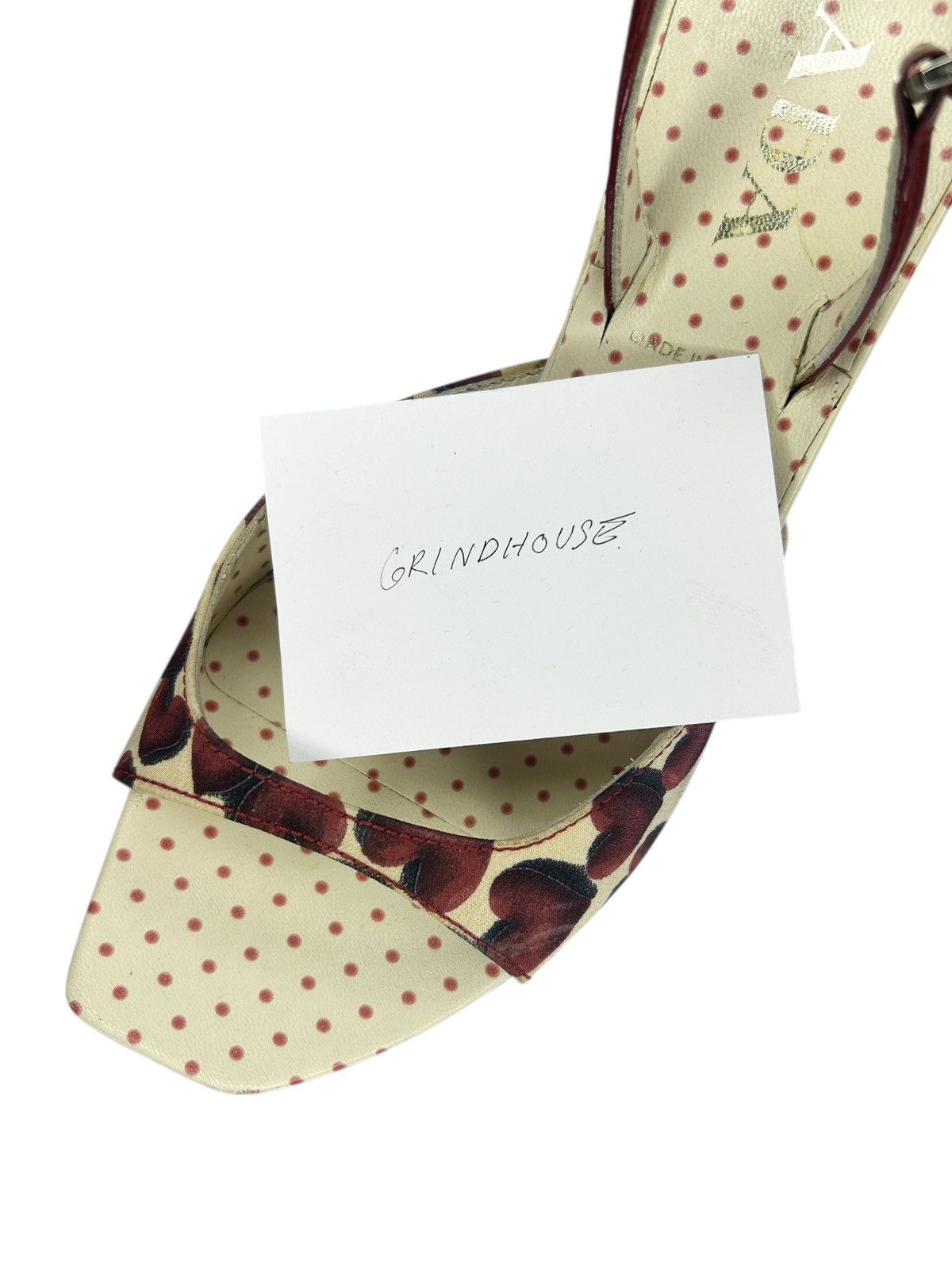 Prada S/S 00 Heart Print Heels Size US 6.5 / IT 36.5 - 14 Thumbnail