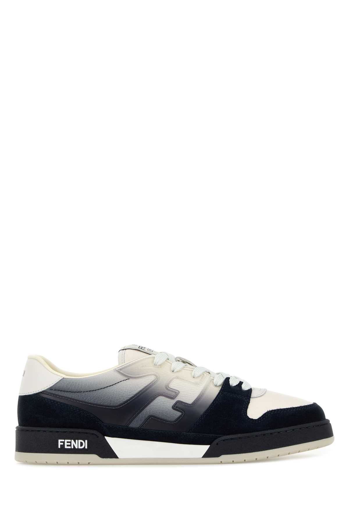 Fendi Multicolor Leather Match Sneakers Size US 9.5 / EU 42-43 - 1 Thumbnail