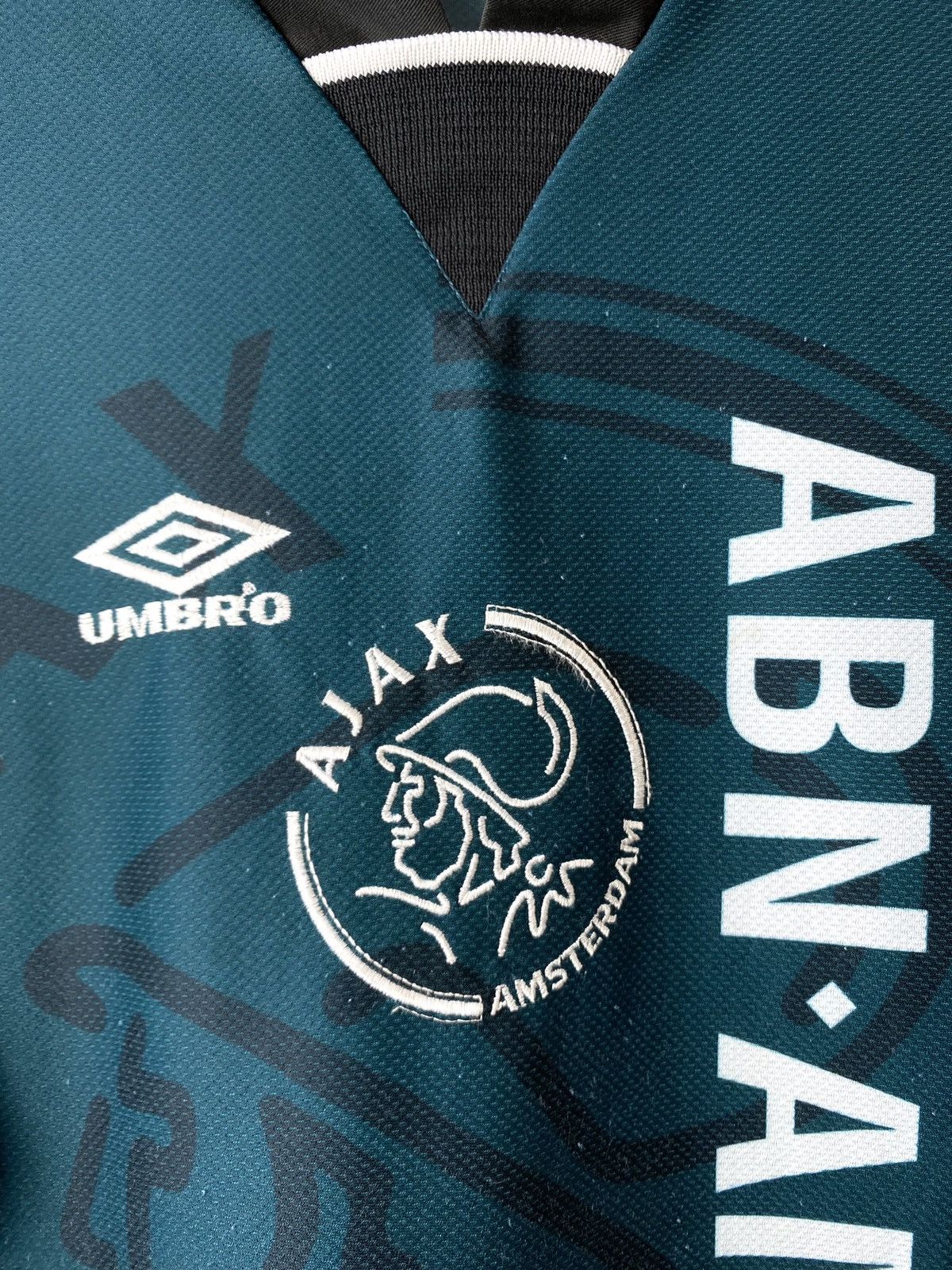 Umbro Rare! 1995 1996 Vintage Umbro Ajax Soccer Jersey T Shirt Size US L / EU 52-54 / 3 - 3 Thumbnail