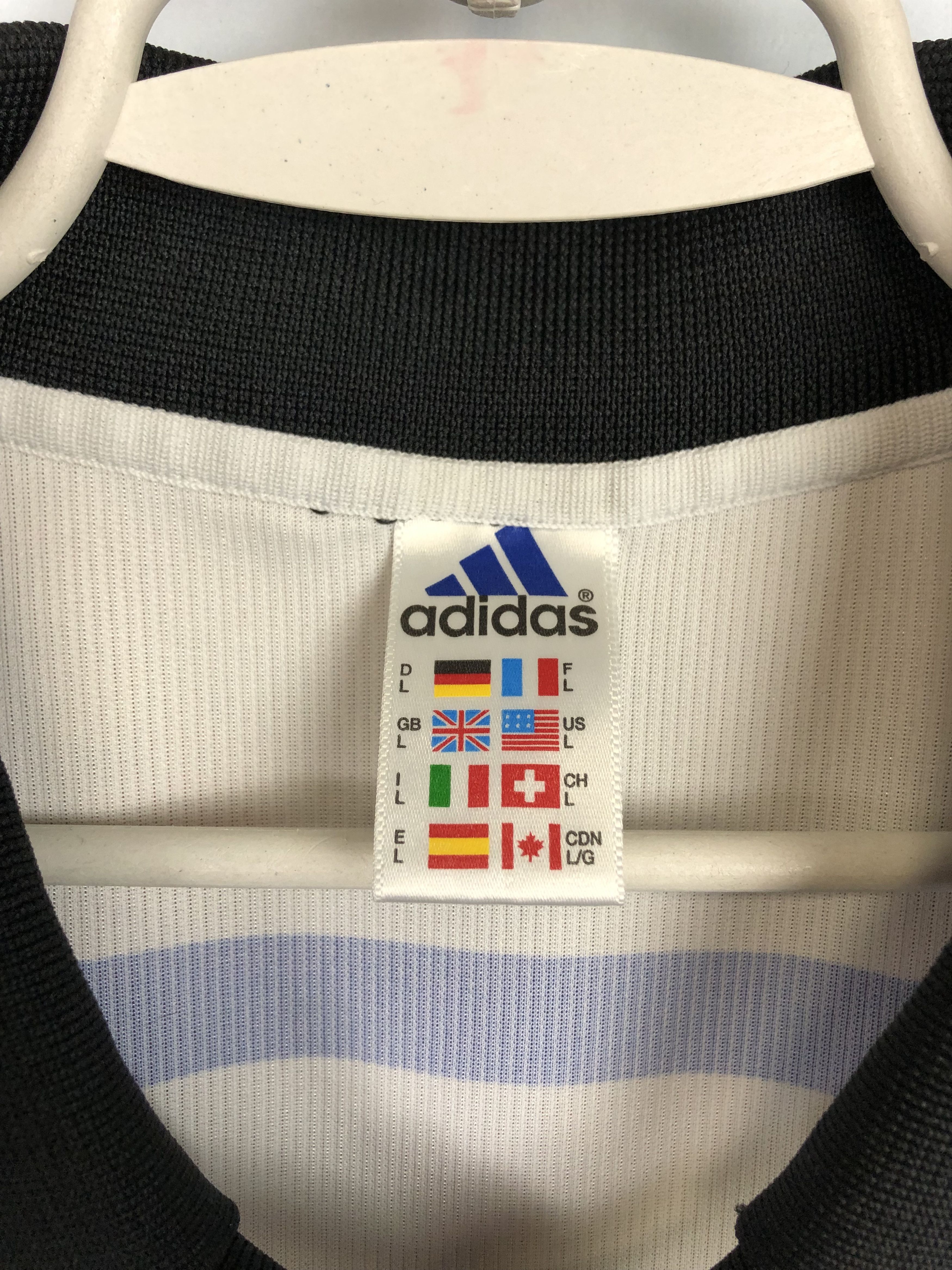 Vintage 90's Adidas Football Template Shirt Soccer Jersey