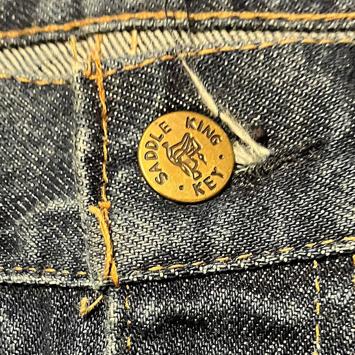 Vintage Vintage 70’s Denim Jeans Size US 36 / EU 52 - 3 Thumbnail