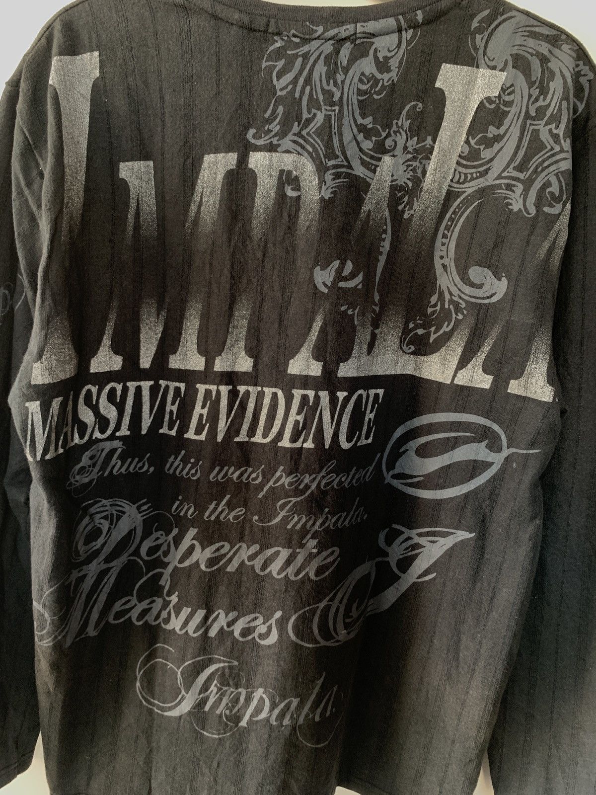 Hysteric Glamour × Japanese Brand × KMRii IMPALA LONG SLEEVE T-SHIRT POEM IF SIX STYLE Size US M / EU 48-50 / 2 - 8 Thumbnail