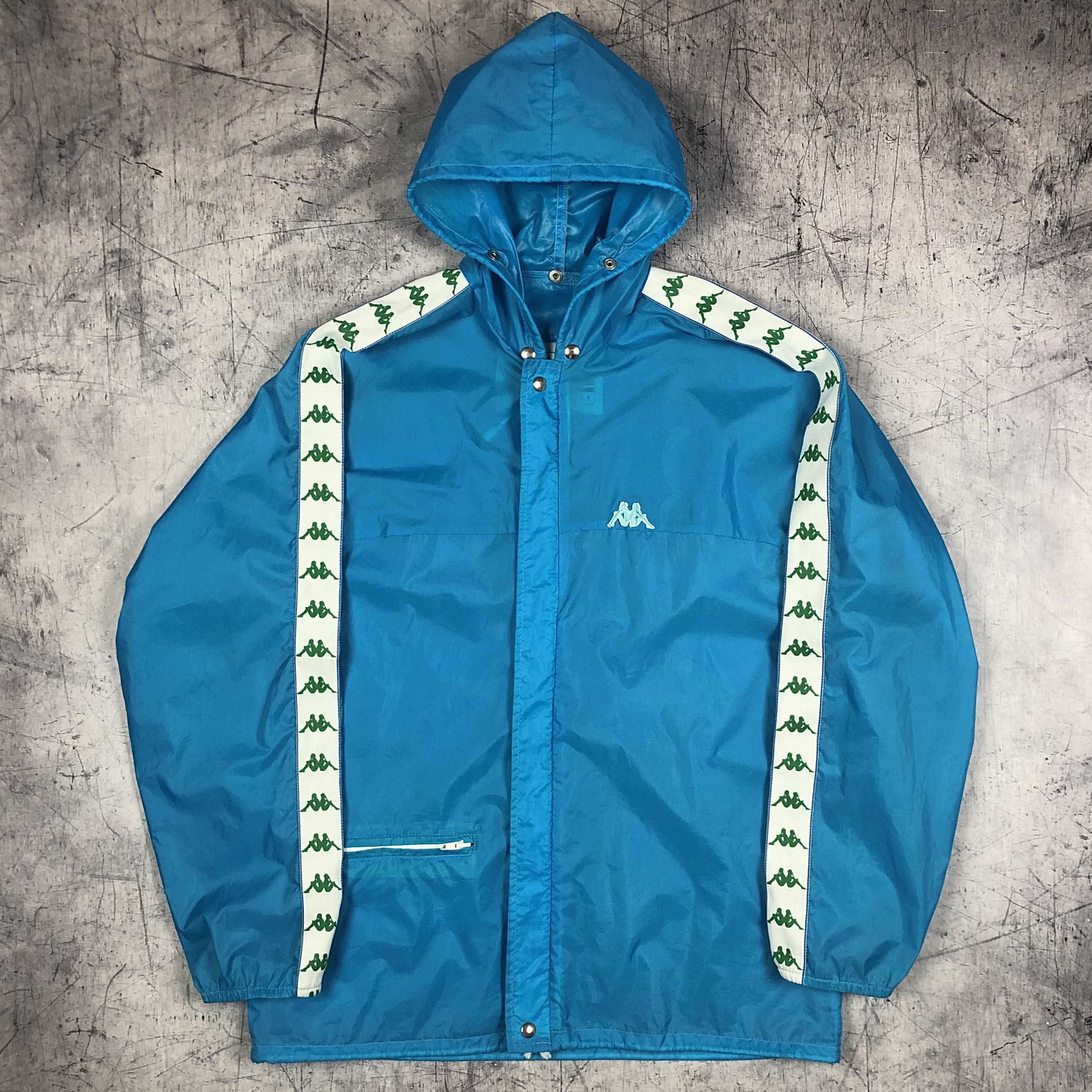 Kappa Vintage 80s Kappa Rain Coat Size US M / EU 48-50 / 2 - 1 Thumbnail