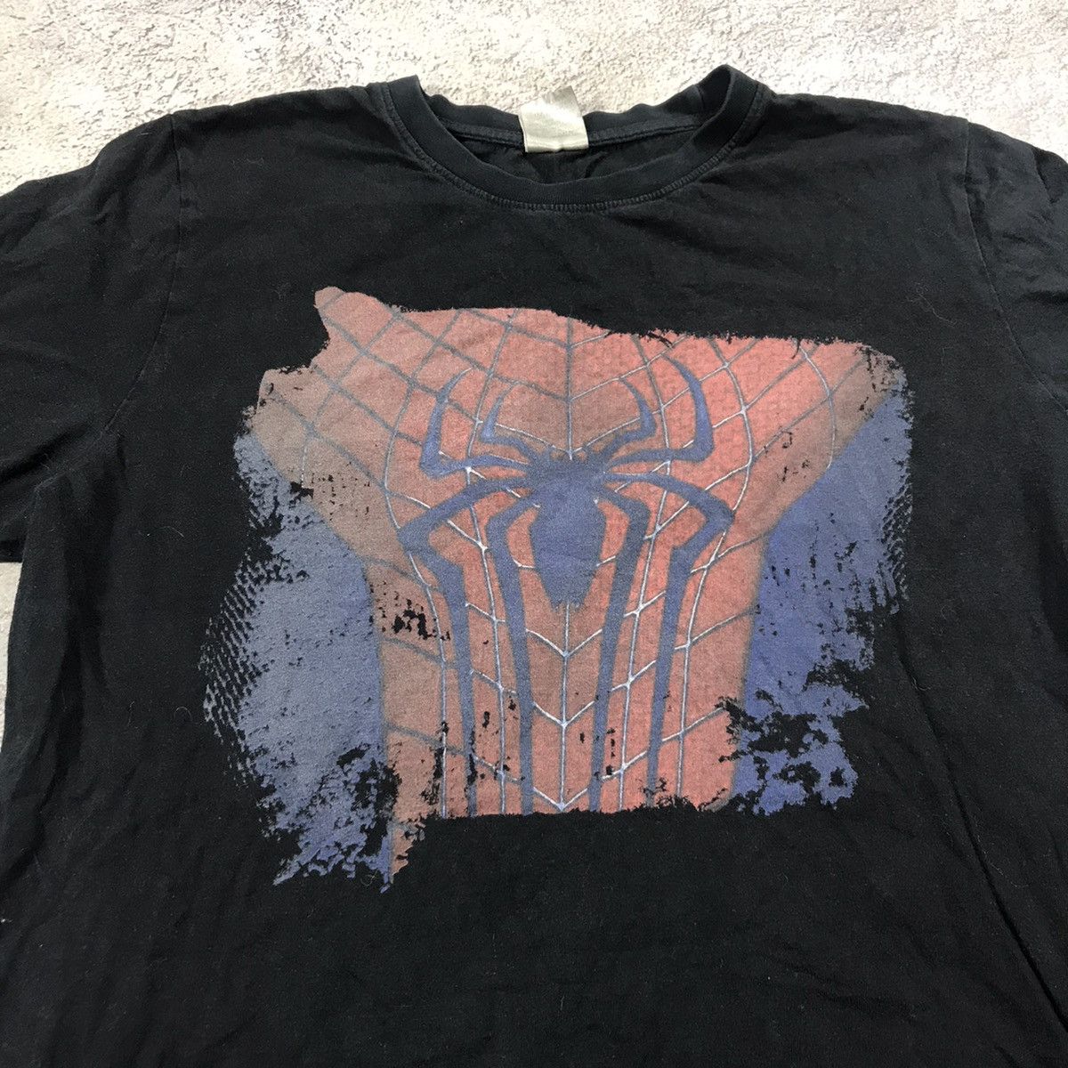 Vintage Vintage Y2K Sun Faded Graphic Tee Spider Marvel Grunge S Size US S / EU 44-46 / 1 - 2 Thumbnail
