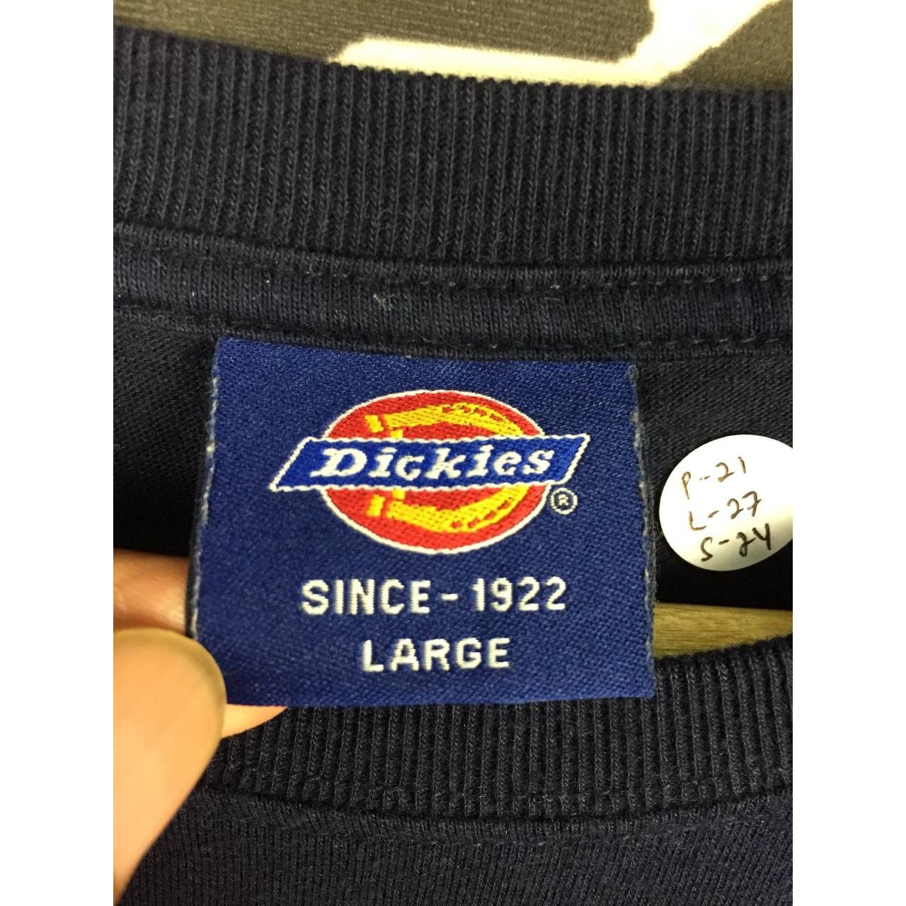 Dickies × Vintage Vtg Dickies Workwear Longsleeve Spell Out Logo Tee Size L Size US L / EU 52-54 / 3 - 10 Thumbnail