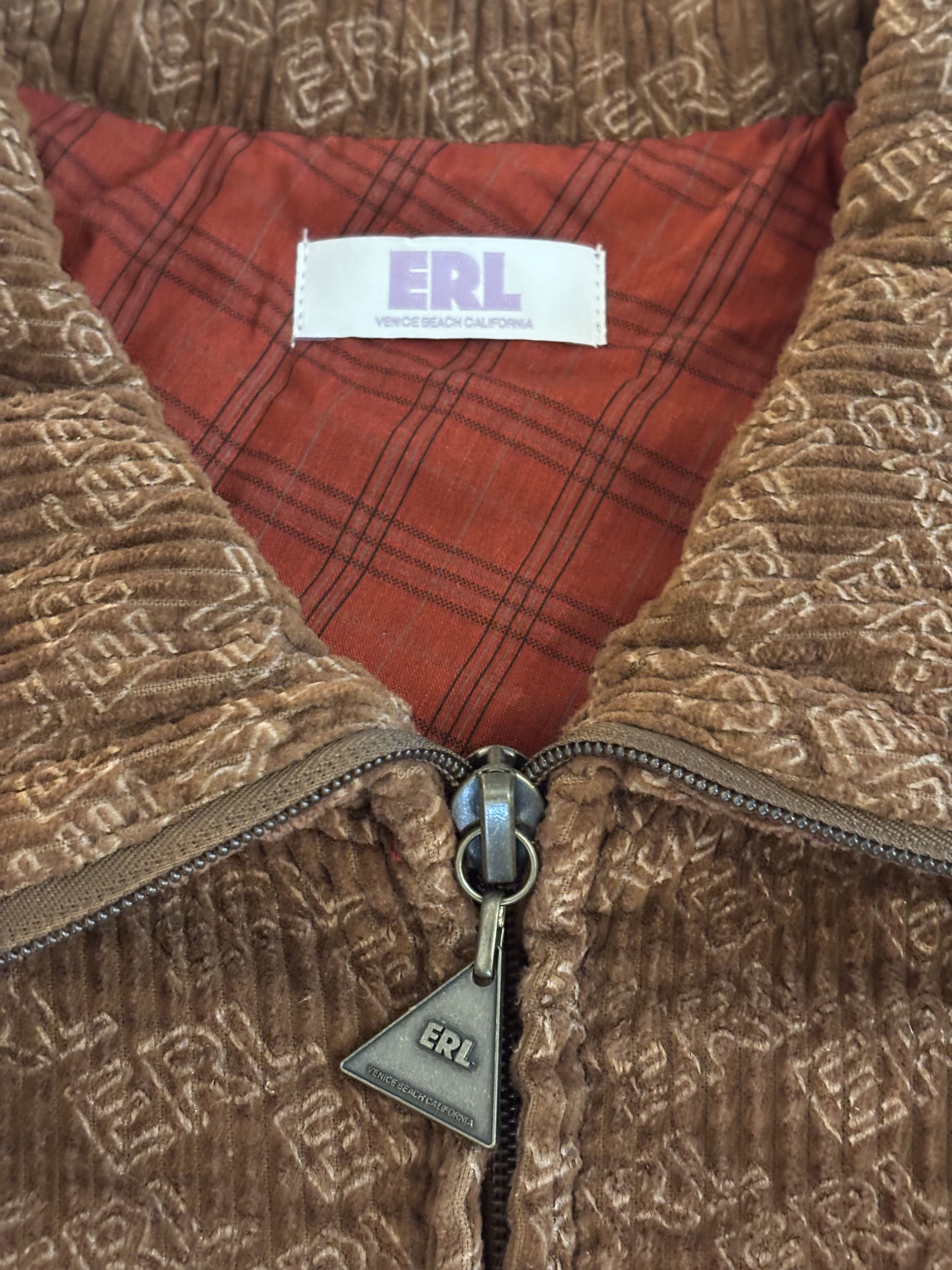 ERL Veste teddy bombers ERL monogramme marron en tbe Size US L / EU 52-54 / 3 - 9 Thumbnail