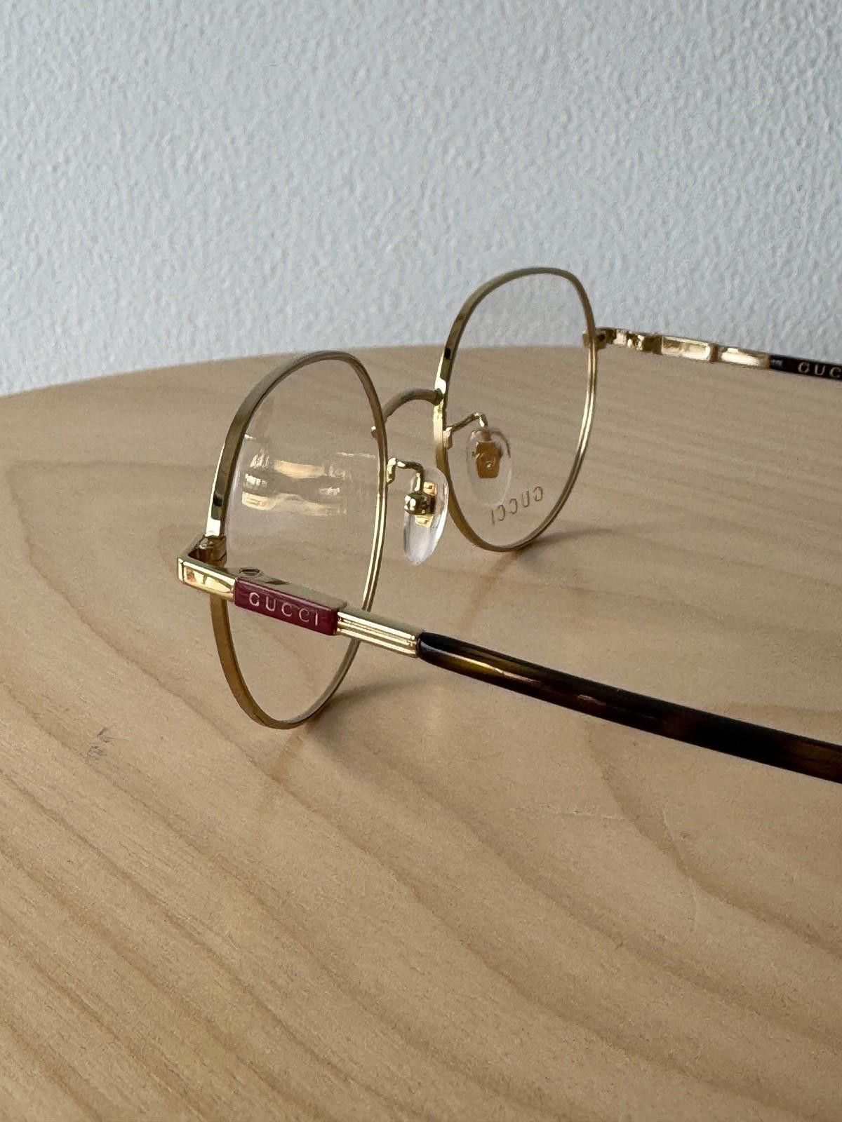 Gucci New Gucci eyewear optical eyeglasses GG1349O 004 gold Size ONE SIZE - 7 Thumbnail