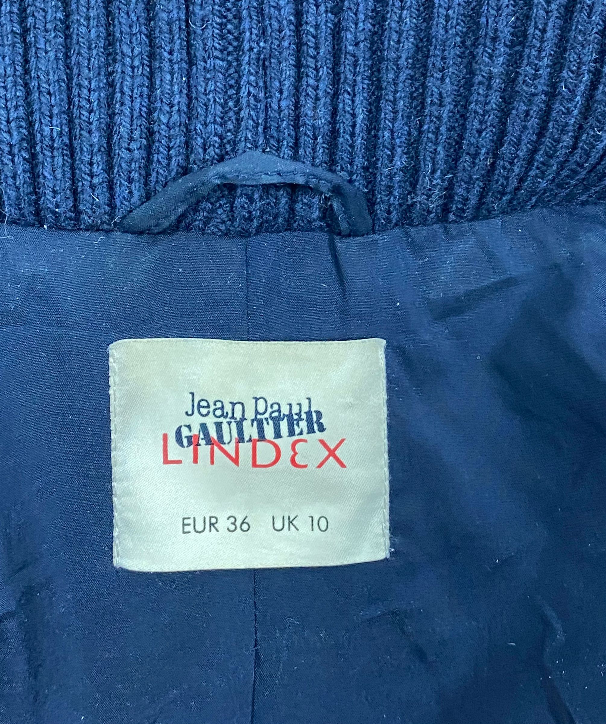 Jean Paul Gaultier RARE Jean Paul Gaultier X Lindex Striped Wool Coat size 36 Size M / US 6-8 / IT 42-44 - 8 Thumbnail