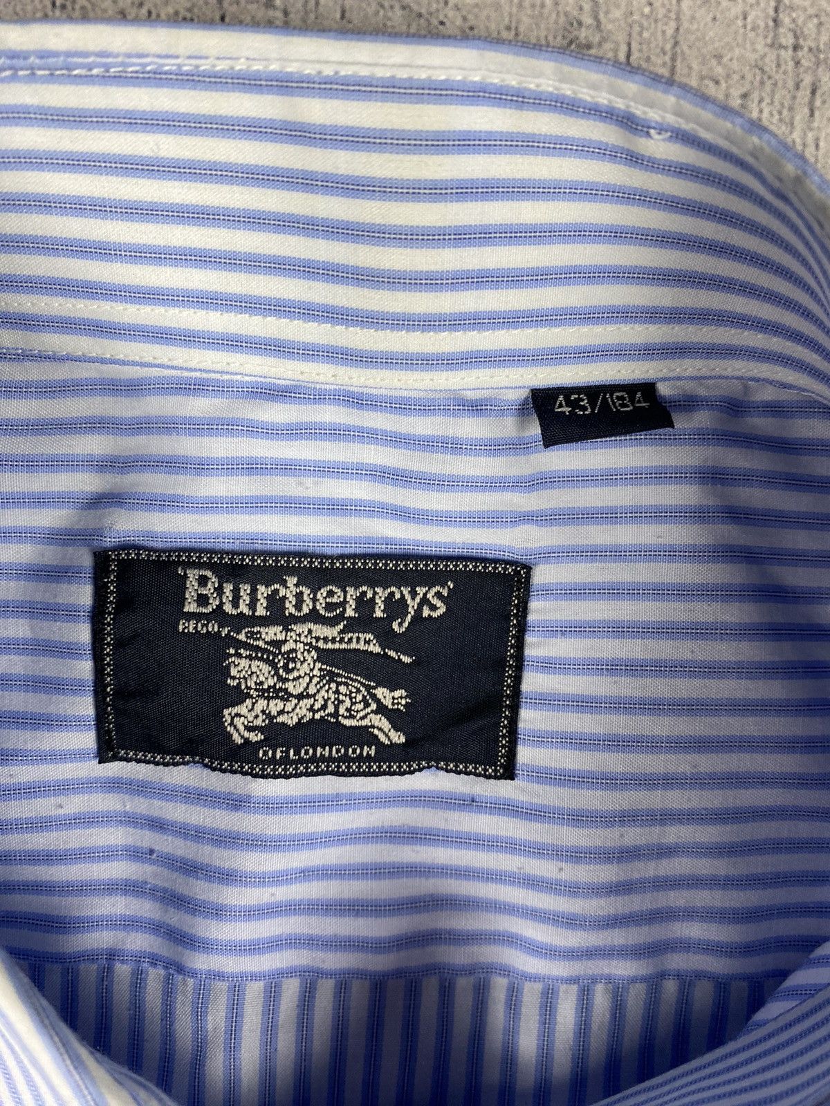 Burberry Vintage Burberry’s Striped Button Up Shirt Size US L / EU 52-54 / 3 - 8 Thumbnail