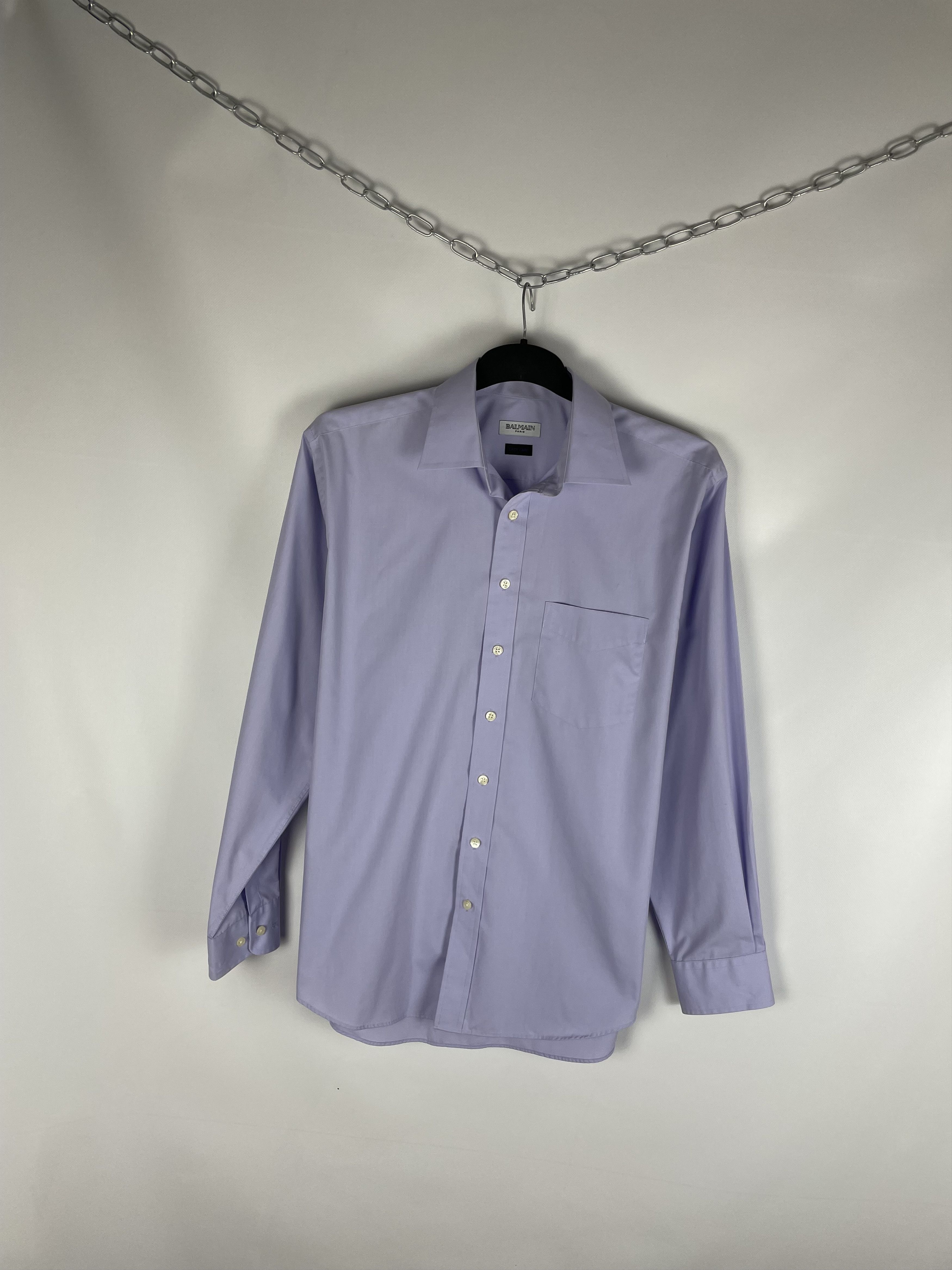 Balmain Vintage Balmain Shirt Size US L / EU 52-54 / 3 - 2 Thumbnail