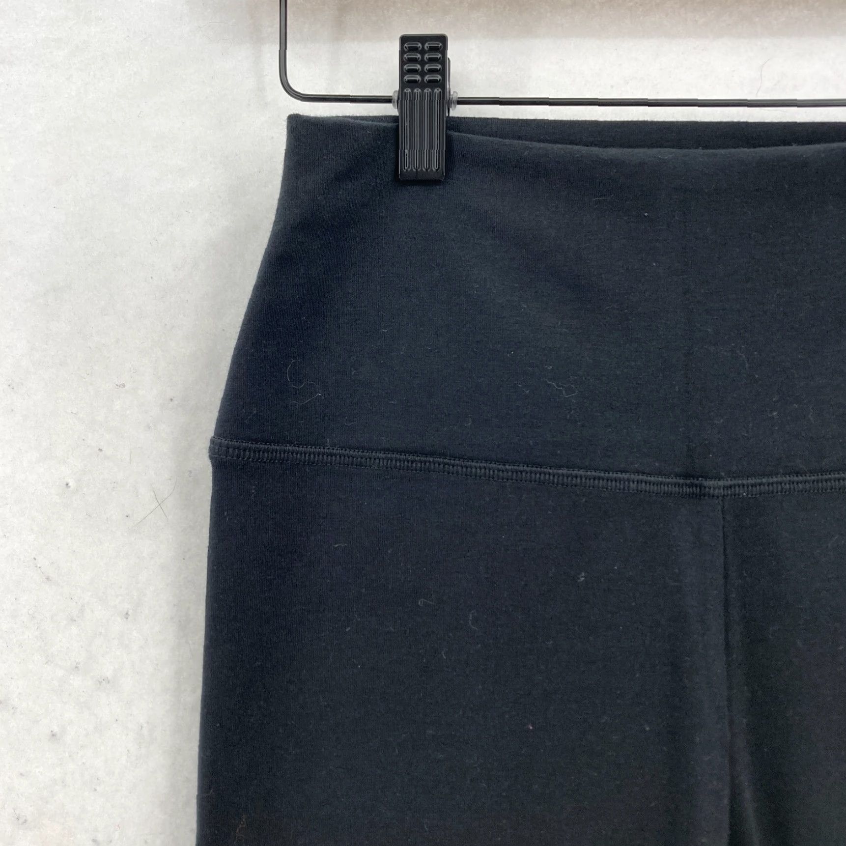 Vintage Aerie OFFLINE Leggings Women's Small Crop High Rise Black Stretch NWT Size 28" / US 6 / IT 42 - 3 Thumbnail