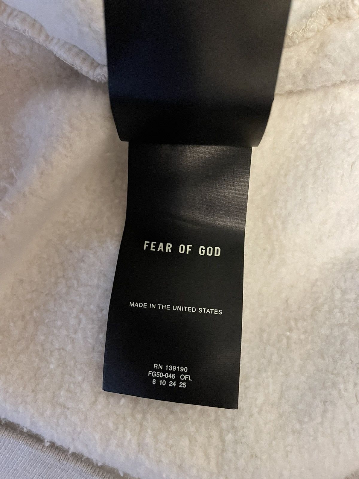 Fear of God Fear of God Baseball Hoodie Size US L / EU 52-54 / 3 - 8 Thumbnail