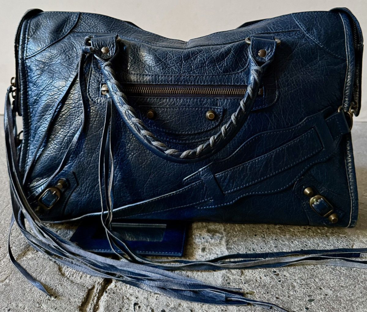 Balenciaga Balenciaga - 2000’s - Classic Motorcycle City - Lambskin Bag Size ONE SIZE - 7 Thumbnail