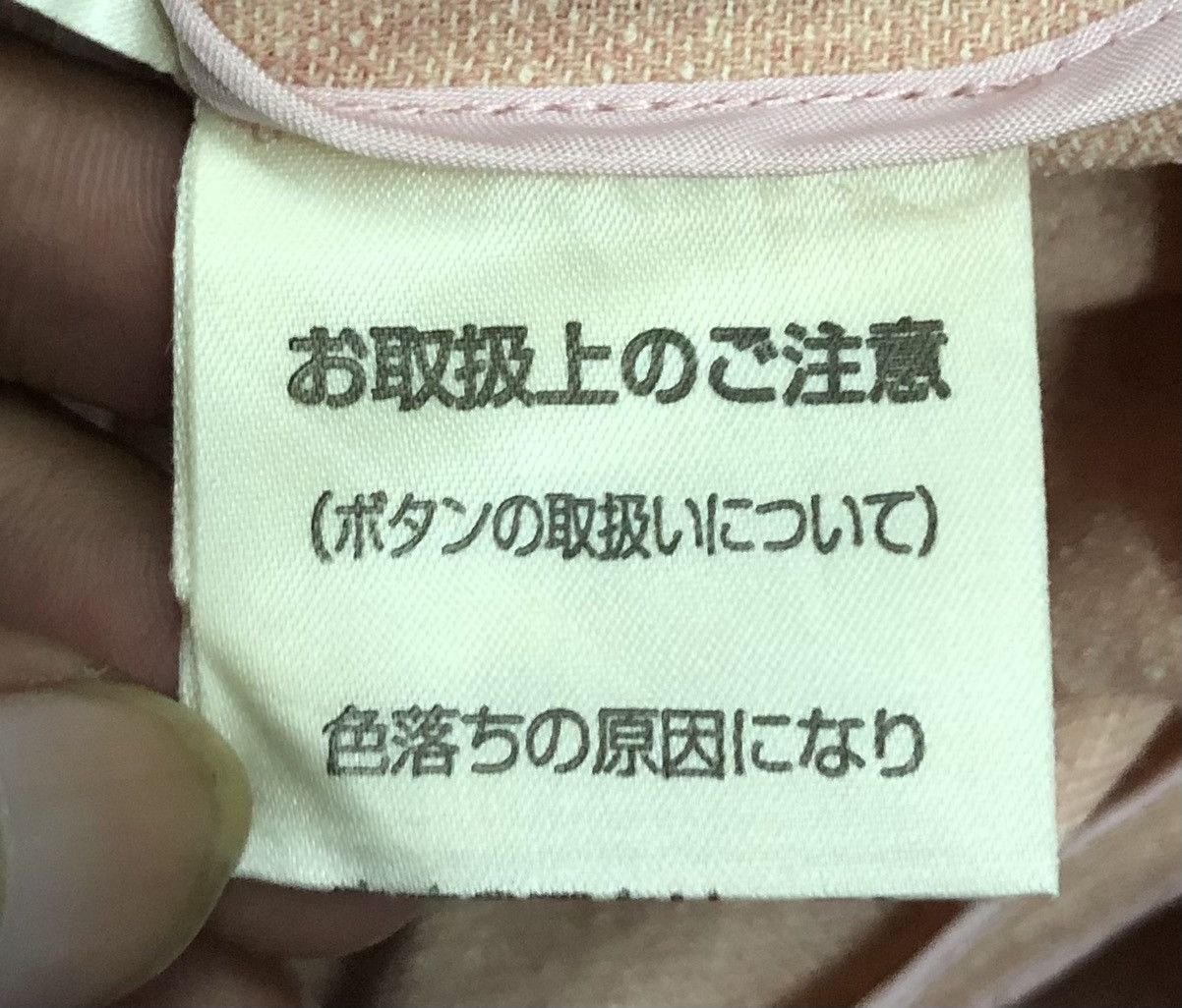 Christian Dior Monsieur × Vintage Vintage Mademoiselle Dior Pink Blend Double-Breasted Blazer Size M / US 6-8 / IT 42-44 - 17 Thumbnail