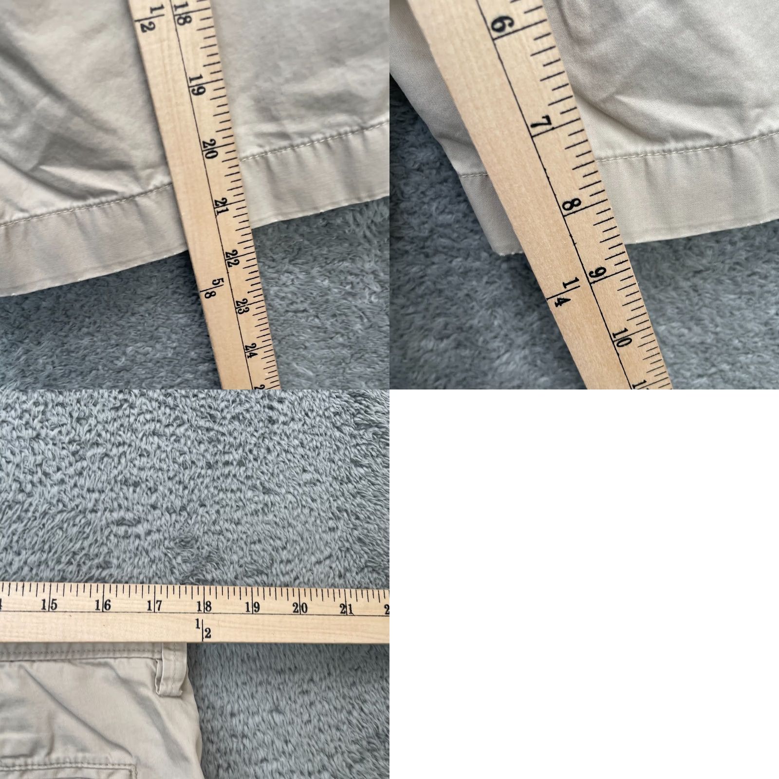 J.Crew J.CREW Chino Shorts Mens 35 Beige Cotton Club Resort Wear Golf Tennis Athleisure Size US 36 / EU 52 - 8 Thumbnail