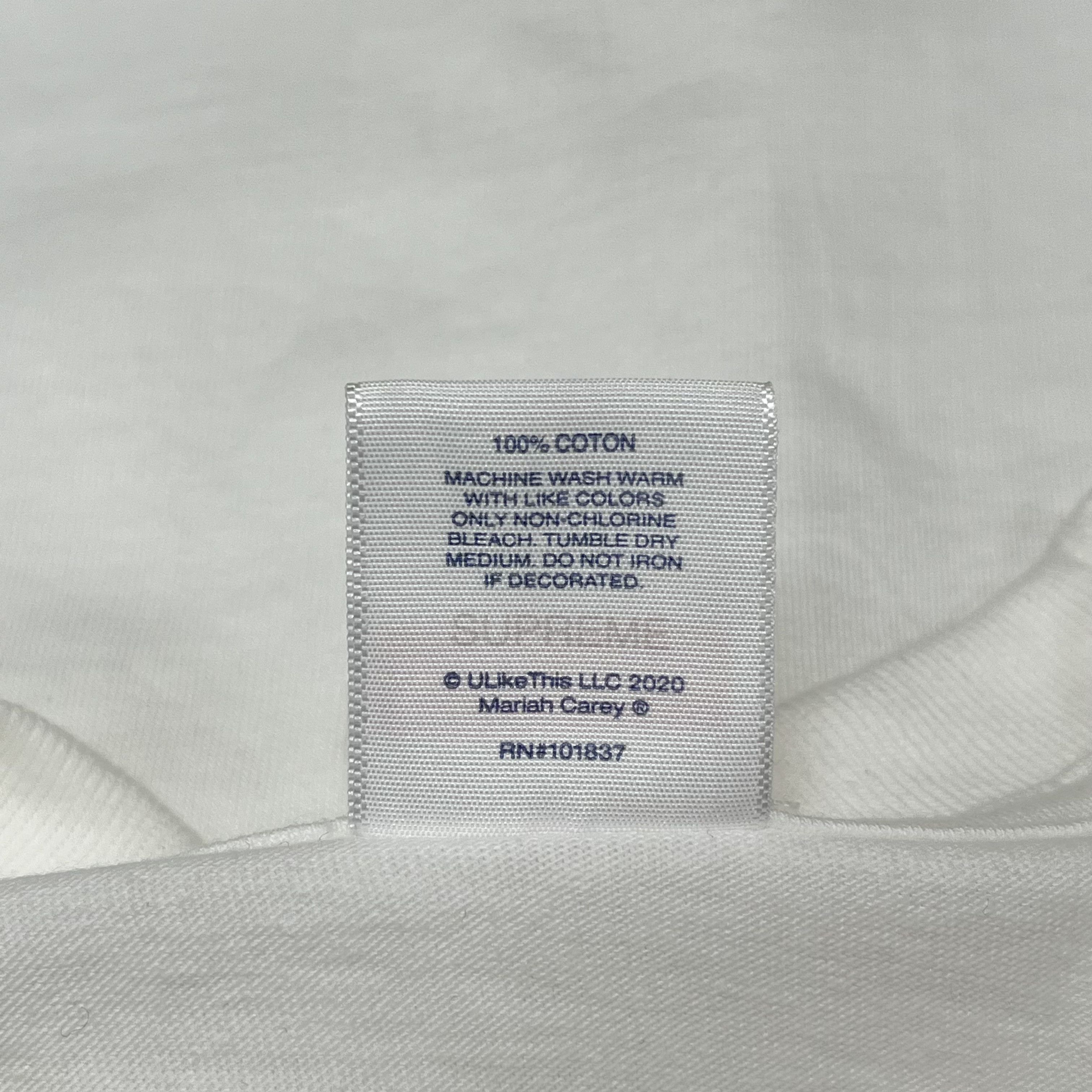 Supreme Supreme Mariah Carey Tee White Size US S / EU 44-46 / 1 - 4 Thumbnail