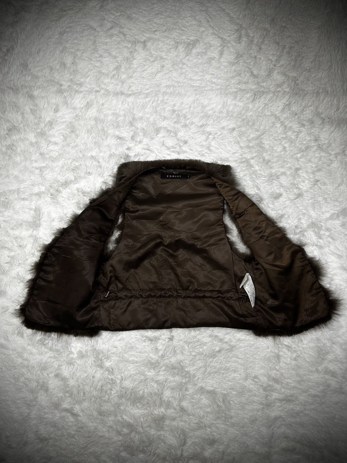 Japanese Brand 💥rare💥 japanese brand egoist faux fur vest Size US M / EU 48-50 / 2 - 4 Thumbnail
