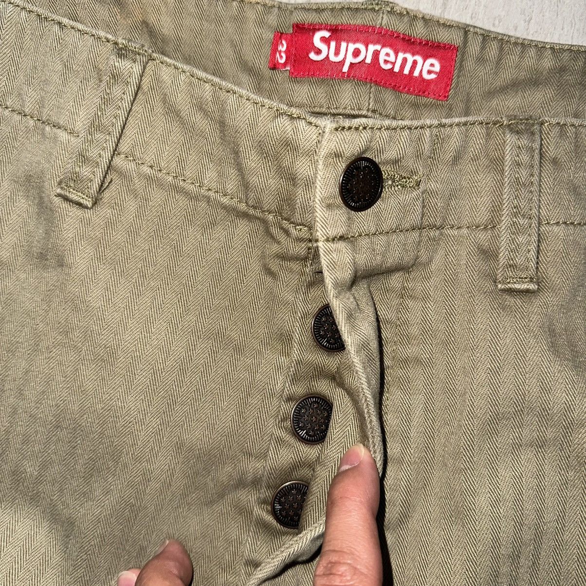 Supreme Supreme Baggy Fatigue Trousers Size US 34 / EU 50 - 2 Thumbnail