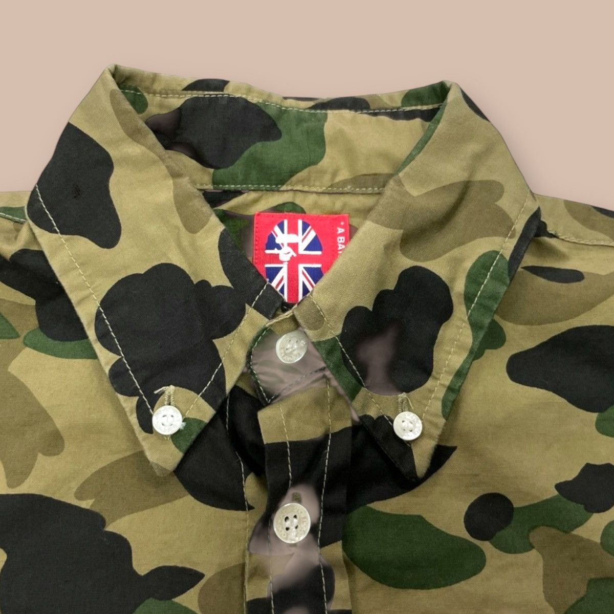 Bape A Bathing Ape 1st Camo Button-up L/S Shirt Size US S / EU 44-46 / 1 - 6 Thumbnail