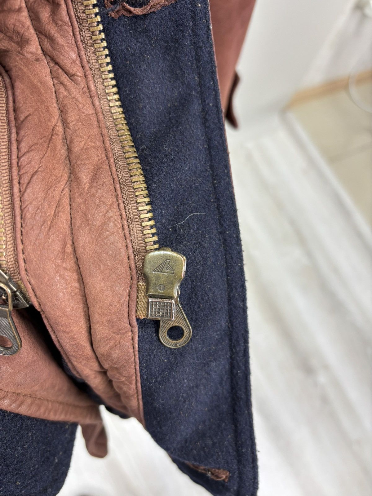 Yves Saint Laurent Mens vintage leather jacket Yves Saint Laurent Size 50 Size US M / EU 48-50 / 2 - 14 Thumbnail