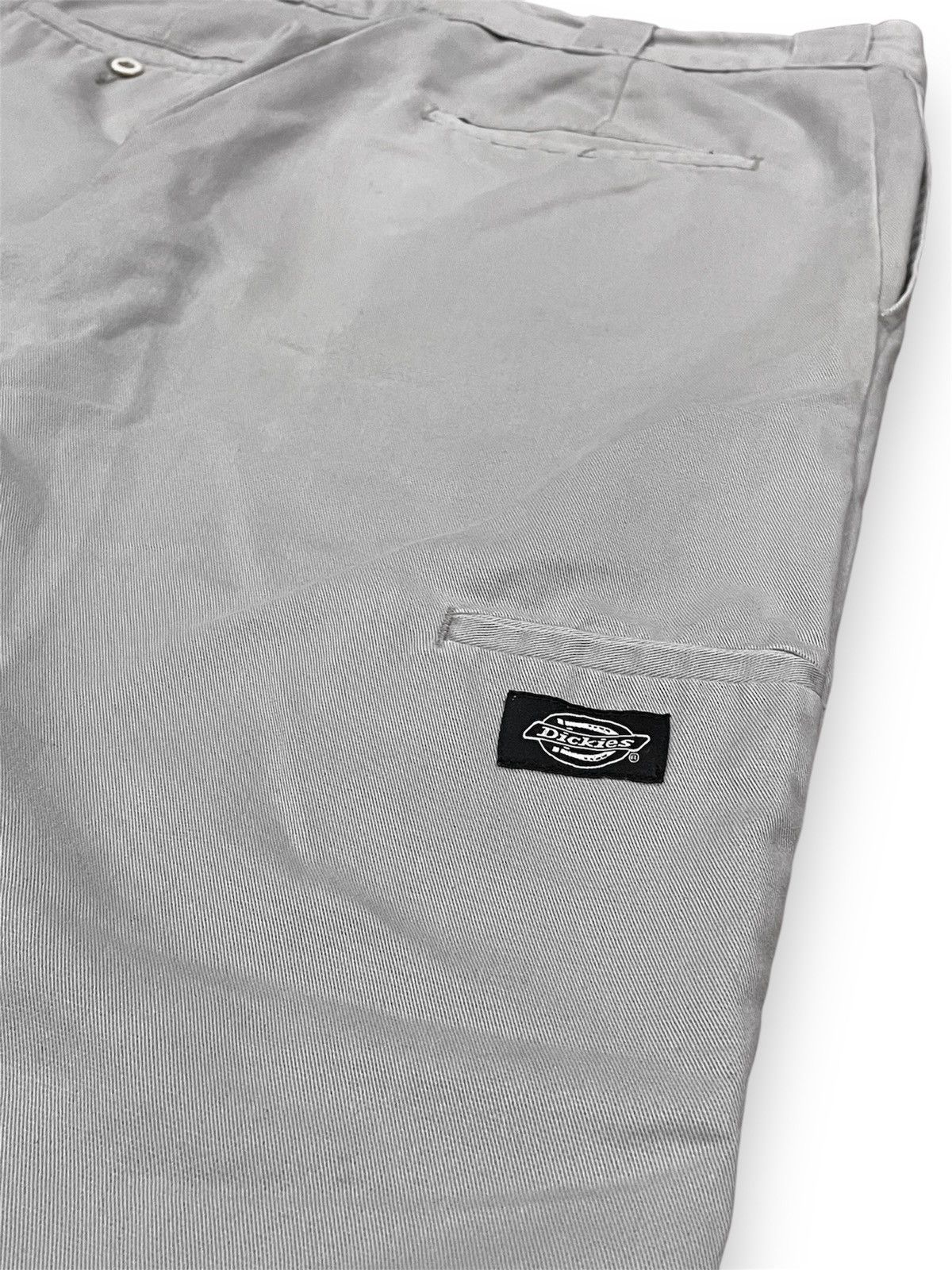 Dickies × Vintage DICKIES 811 SKINNY STRAIGHT DOUBLE KNEE WORK PANT - SILVER Size US 30 / EU 46 - 7 Thumbnail