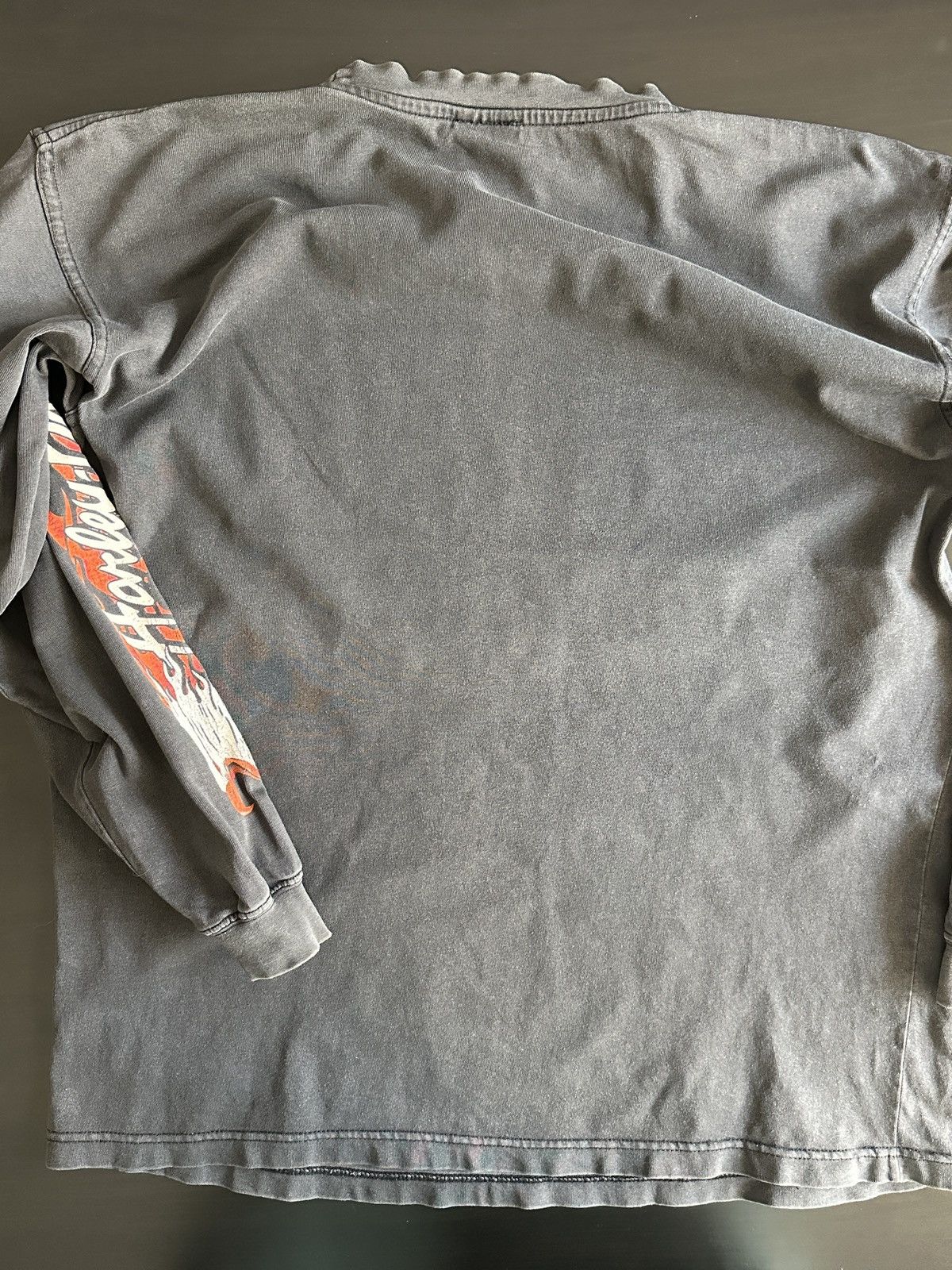 Harley Davidson Vintage Harley-Davidson Flame Long Sleeve T-Shirt 1997 Size US M / EU 48-50 / 2 - 5 Thumbnail