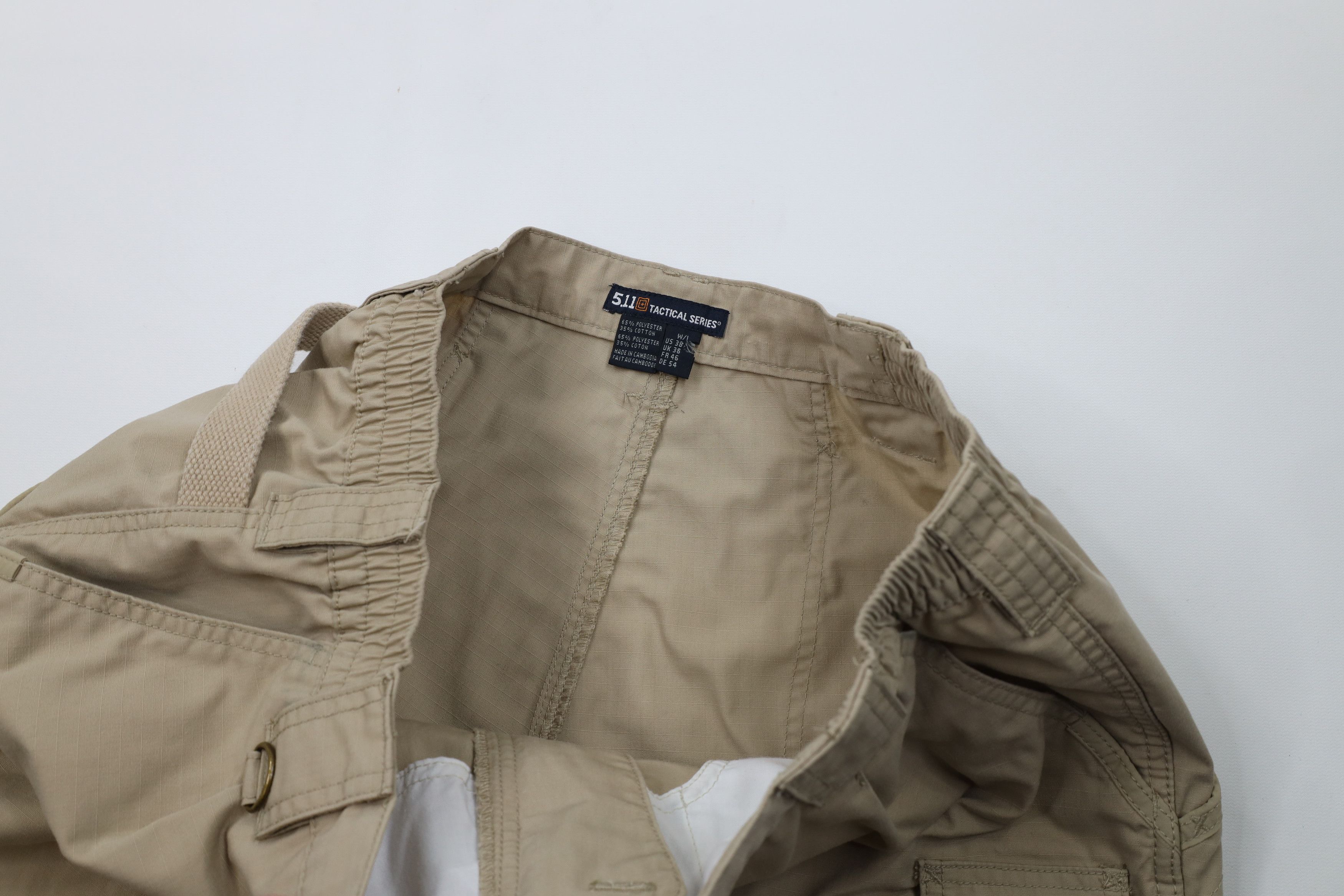 Vintage 5.11 Tactical Series Lightweight Double Knee Cargo Pants Size US 38 / EU 54 - 8 Thumbnail