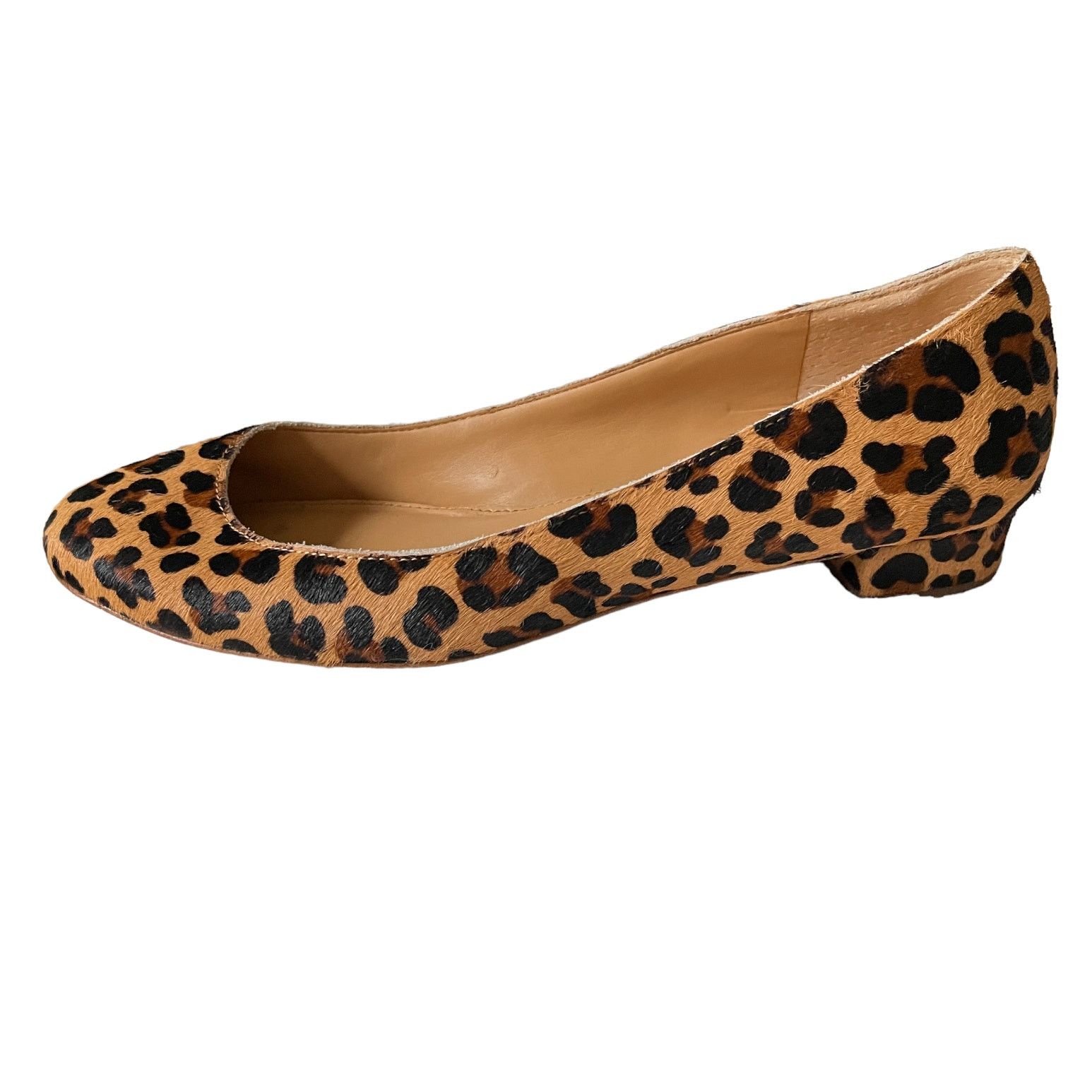 J.Crew J Crew Womens Lily Leopard calf hair Ballet flats Size 7 Size US 7 / IT 37 - 6 Thumbnail