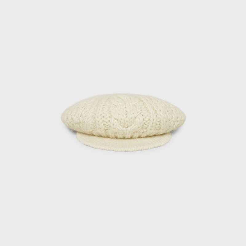 Celine o1w1db10125 2ADX7930V Size: OS / Wool Mohair Hat / Cap Size ONE SIZE - 2 Thumbnail