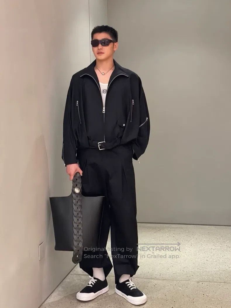 Loewe Loewe 25ss Runway Black Multi-Zip Jacket Size 4XL / US 24-26 - 3 Thumbnail