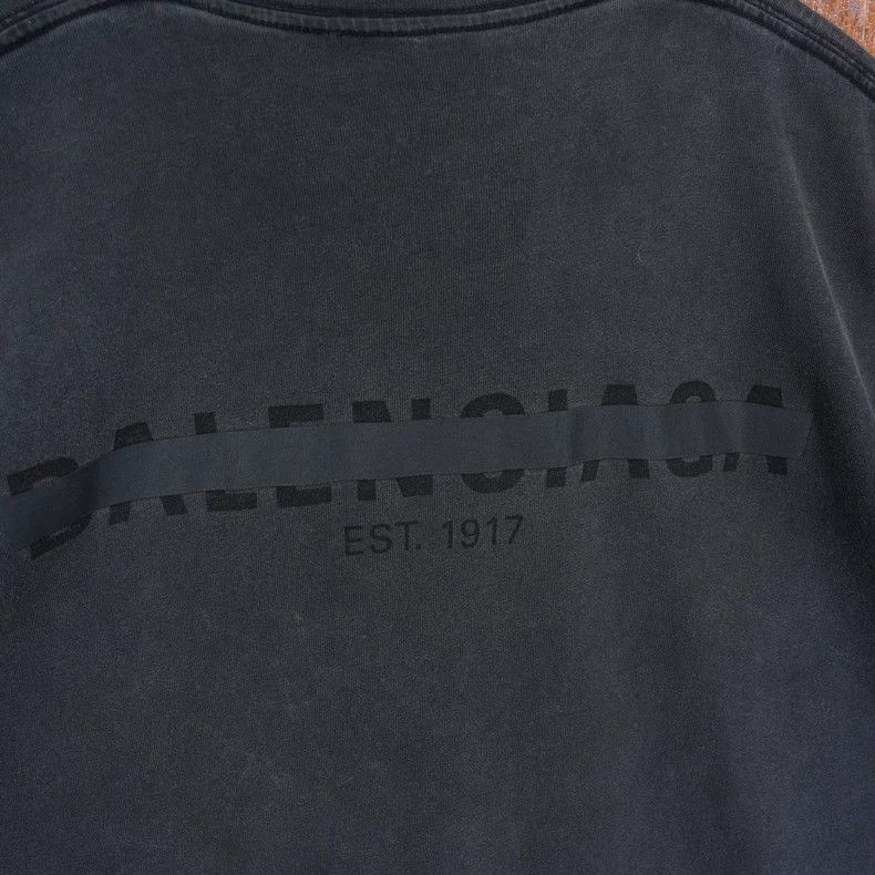 Balenciaga Balenciaga Cover rubber strip logo washed and made old sho Size US L / EU 52-54 / 3 - 3 Thumbnail
