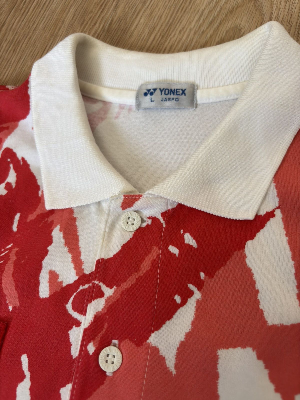 Other Vintage 90s Yonex China Polo Shirts Size US L / EU 52-54 / 3 - 3 Thumbnail